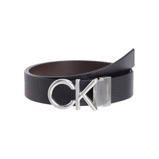 Calvin Klein Ledergürtel »ADJ/REV CK METAL« bestellen | BAUR