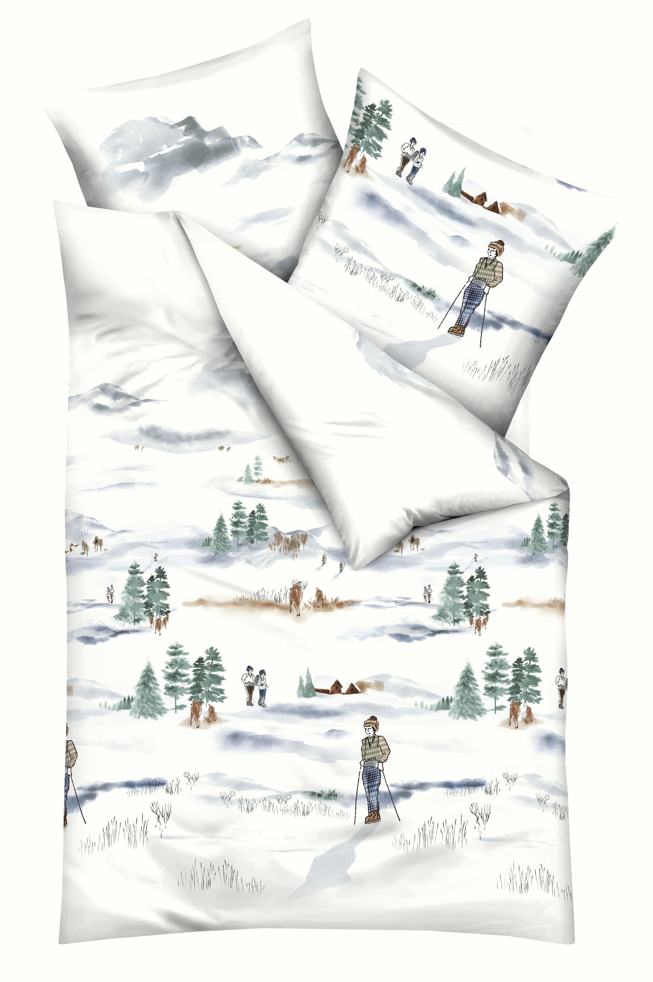 Kaeppel Bettwäsche "Frozen Winter" 2 Stk. tlg. günstig online kaufen