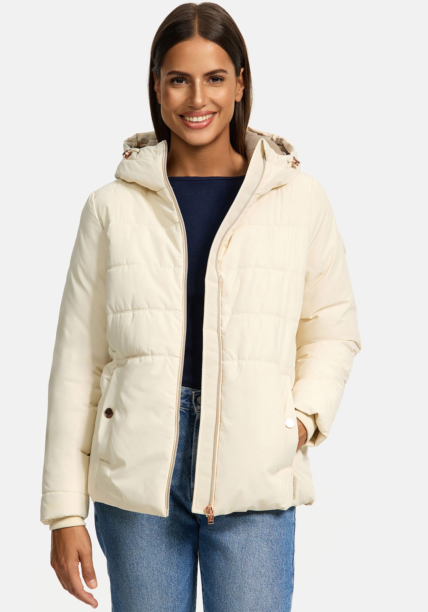 Marikoo Steppjacke »Alemee«, Mit warmen Fleecestoff im Inneren