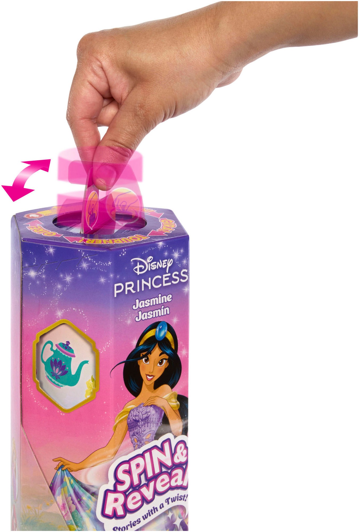 Mattel® Anziehpuppe »Disney Princess Spin & Reveal Jasmin«