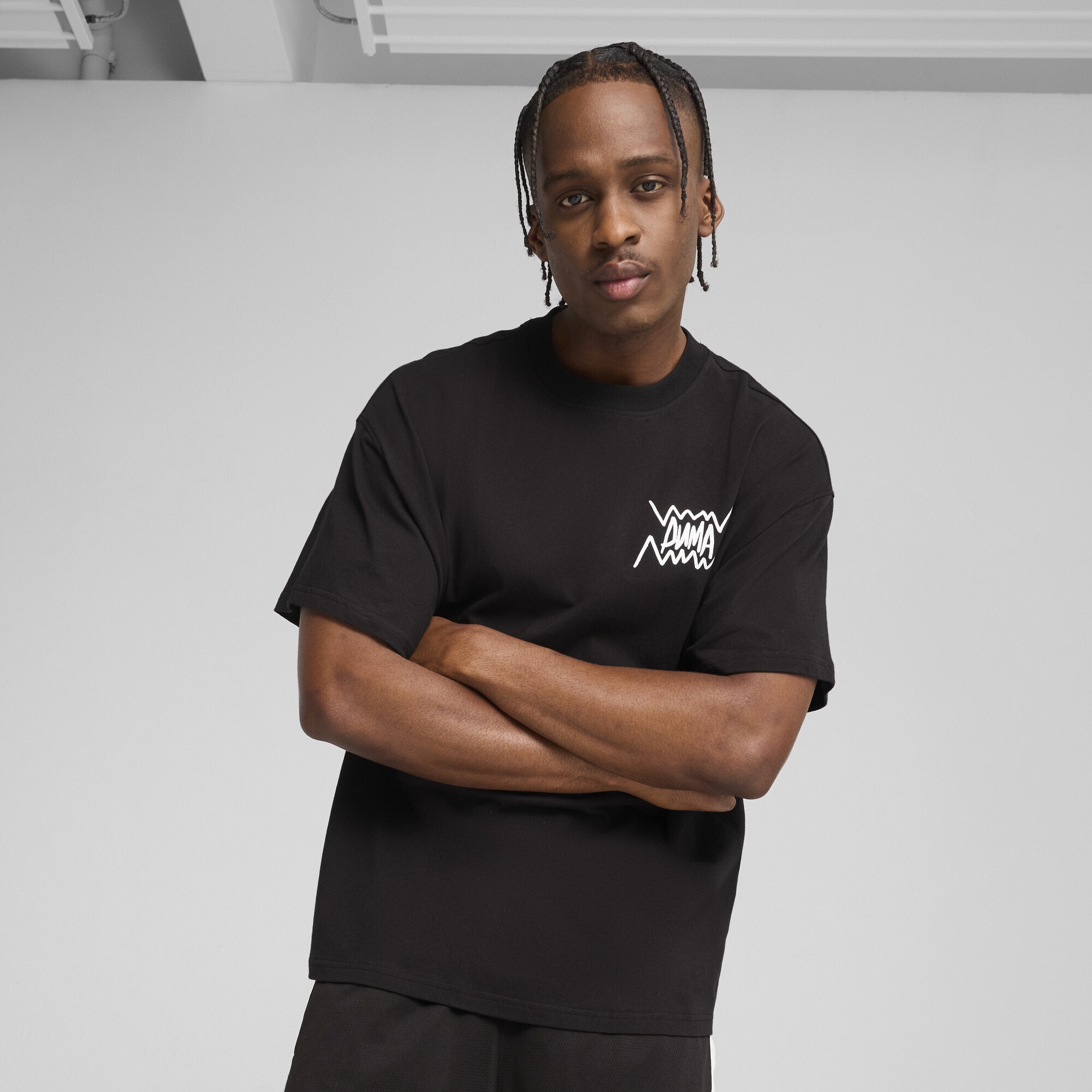 PUMA Trainingsshirt »Jaws Core Basketball-T-Shirt Herren«