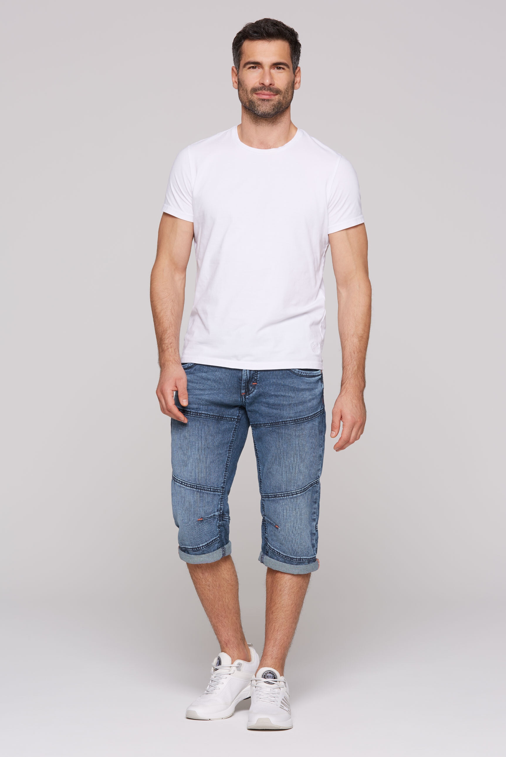 CAMP DAVID Jeansshorts, mit normaler Leibhöhe