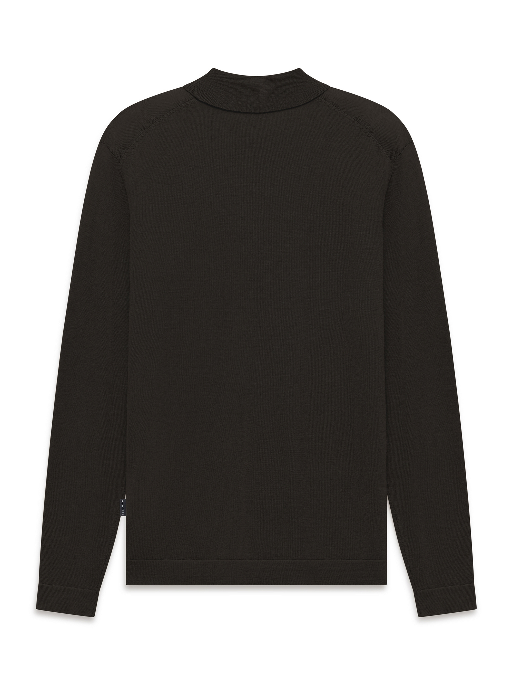 bugatti Poloshirt »Regular Fit« Regular Fit Wolle-Seide Strick