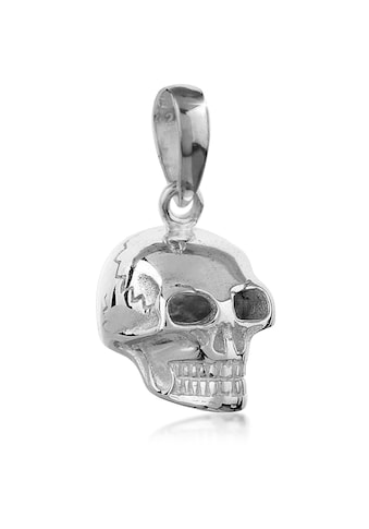 Kettenanhänger »Herren Totenkopf Kettenanhänger Gothic 925 Silber«