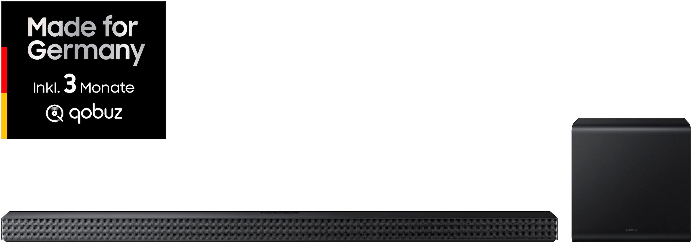 Samsung Soundbar »HW-QS710GF Q-Soundbar«, 3.1.2-Kanal Sound System, SpaceFit Sound Pro, Flexible Positionierung