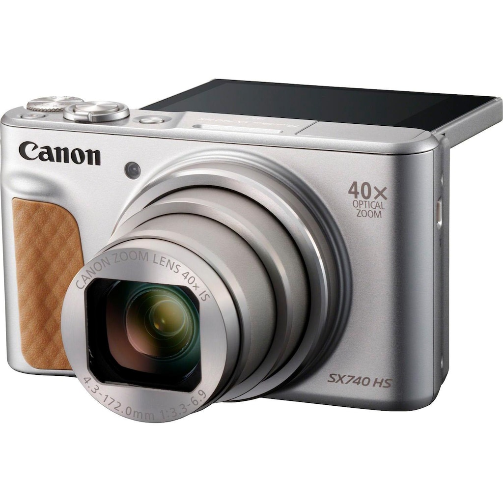 Canon Kompaktkamera »PowerShot SX740 HS«, 20,3 MP, 40 fachx opt. Zoom, Bluetooth-WLAN (Wi-Fi)