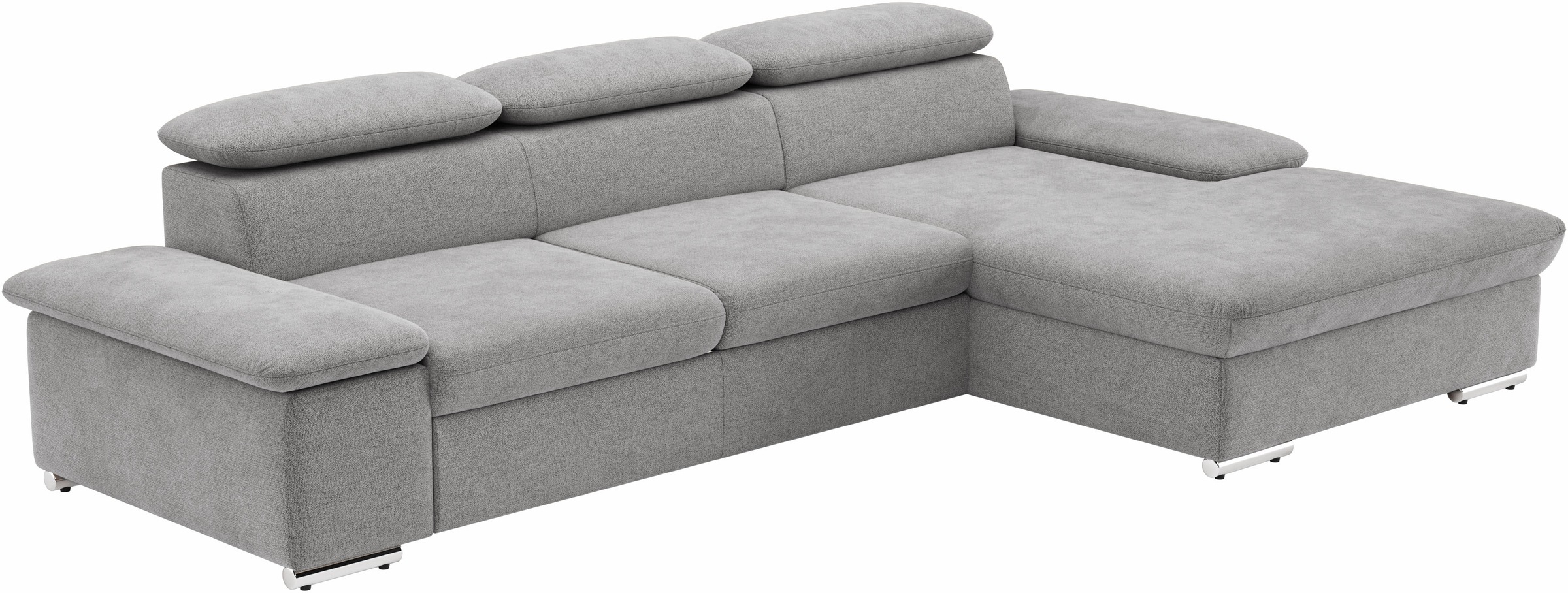 Thumbnail - sit&more Ecksofa "Valantine L-Form, B: 286 cm" mit Arm- & Kopfteilverstellung, optional mit Bettfunktion