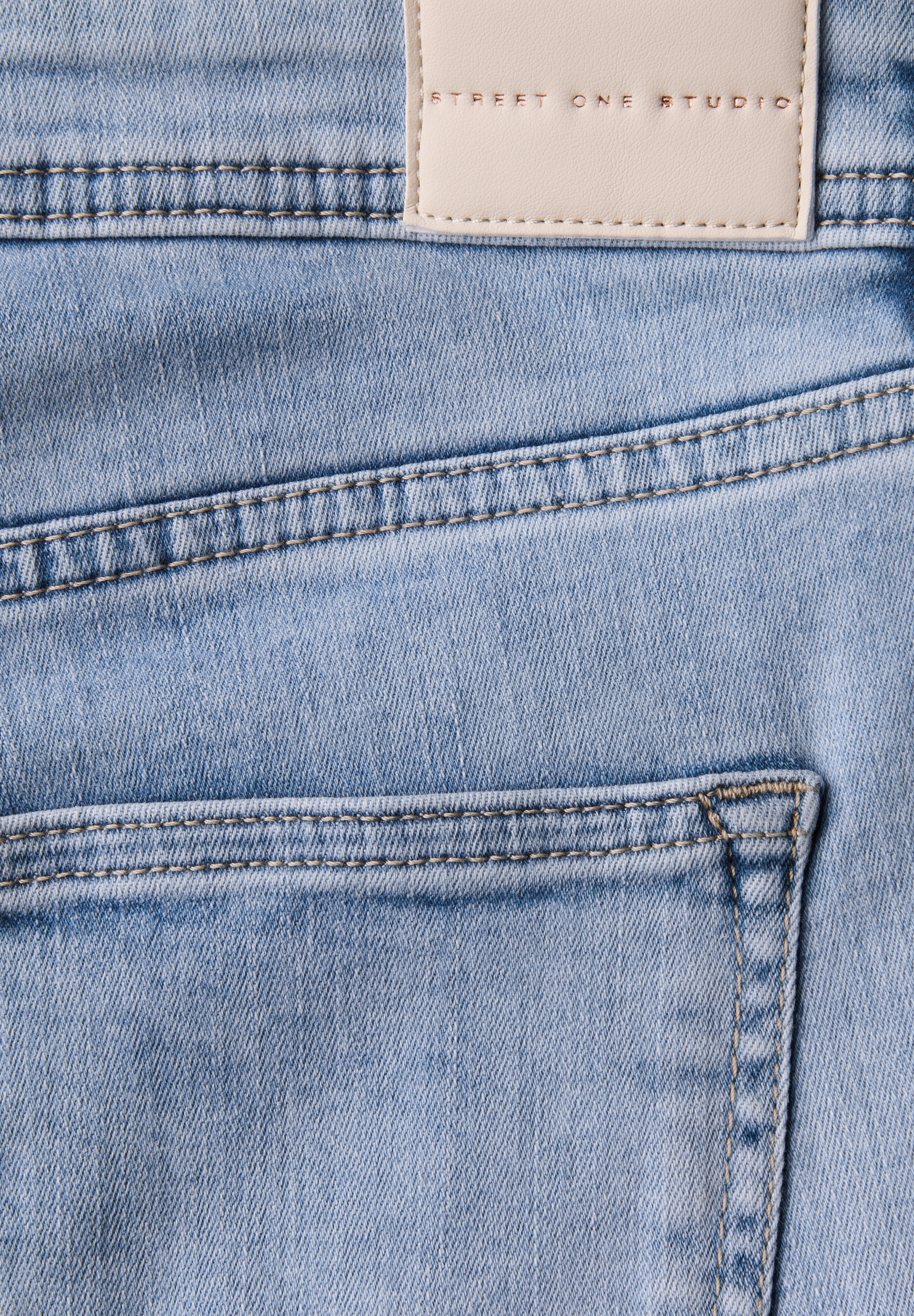 STREET ONE STUDIO Slim-fit-Jeans, Middle Waist