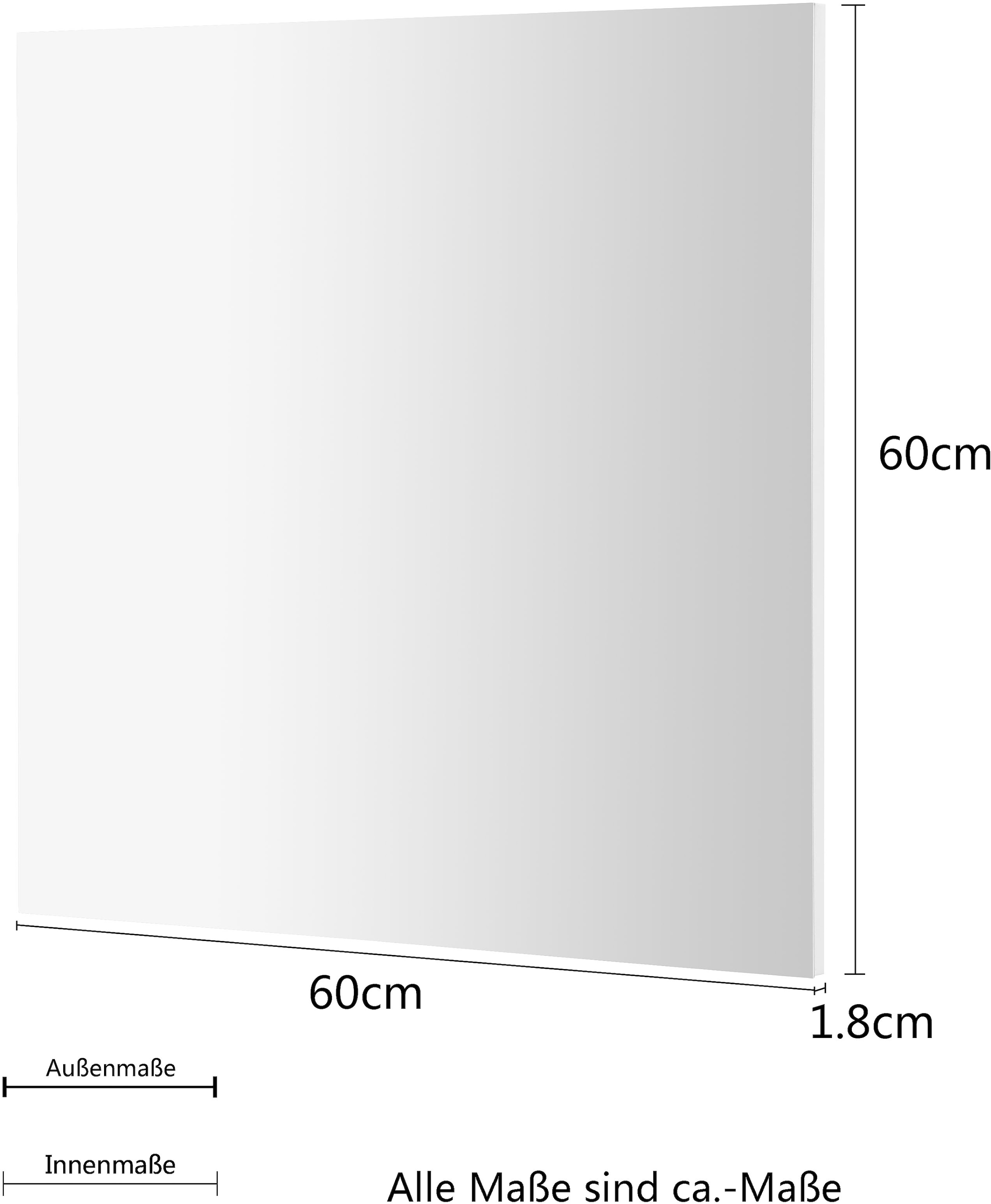 welltime Badspiegel »Florenz«, in drei Breiten (60cm,80cm,100cm)