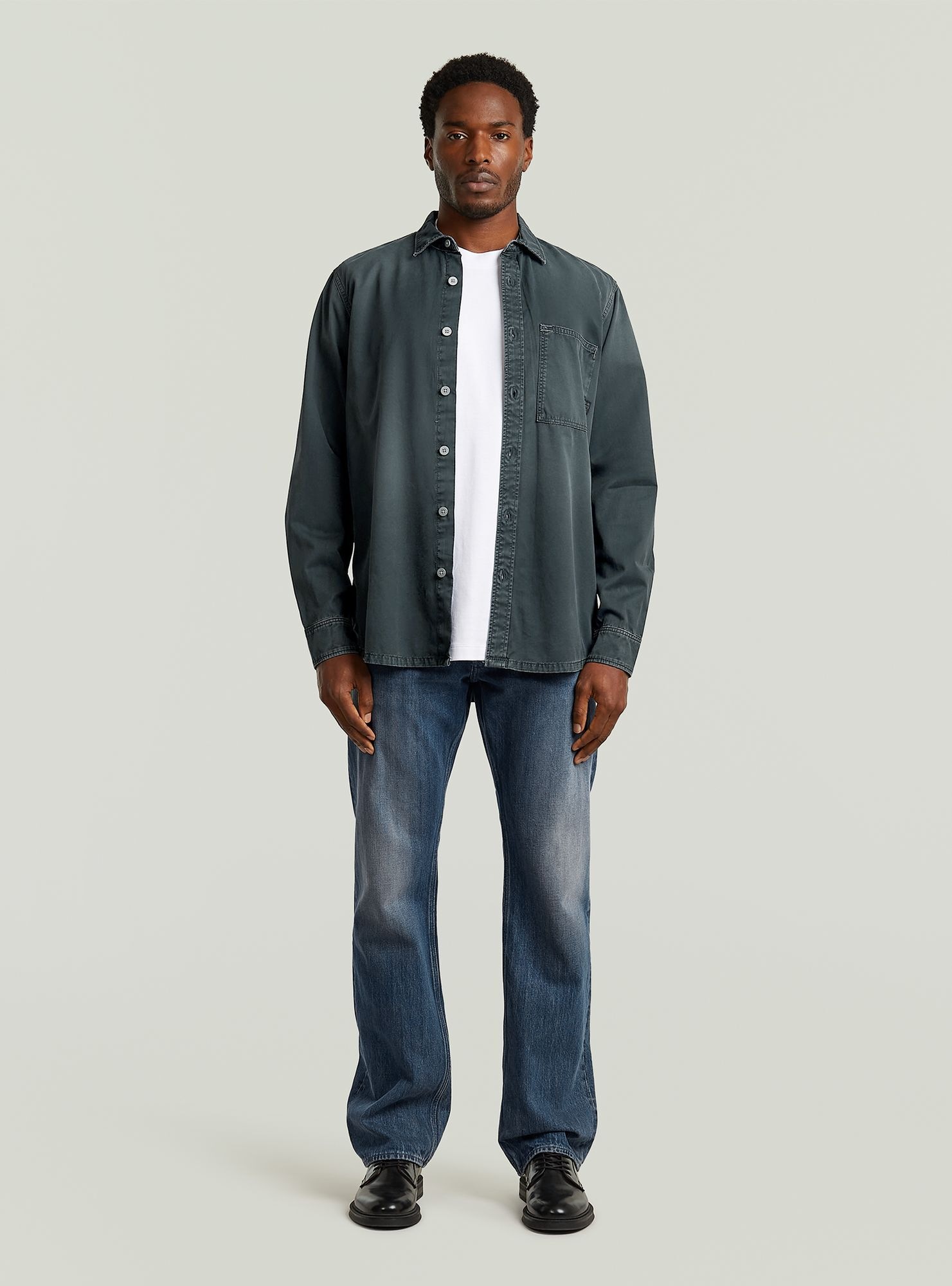 G-STAR Langarmshirt »Regular One Pocket Shirt«