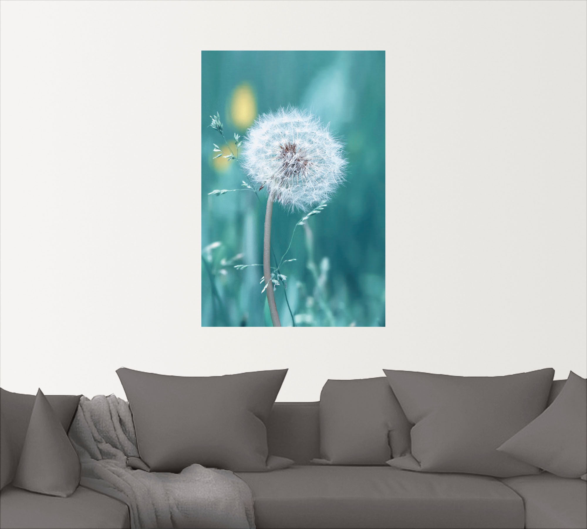 Artland Wandbild "Pusteblume", Blumen, (1 St.), als Leinwandbild, Poster, W günstig online kaufen