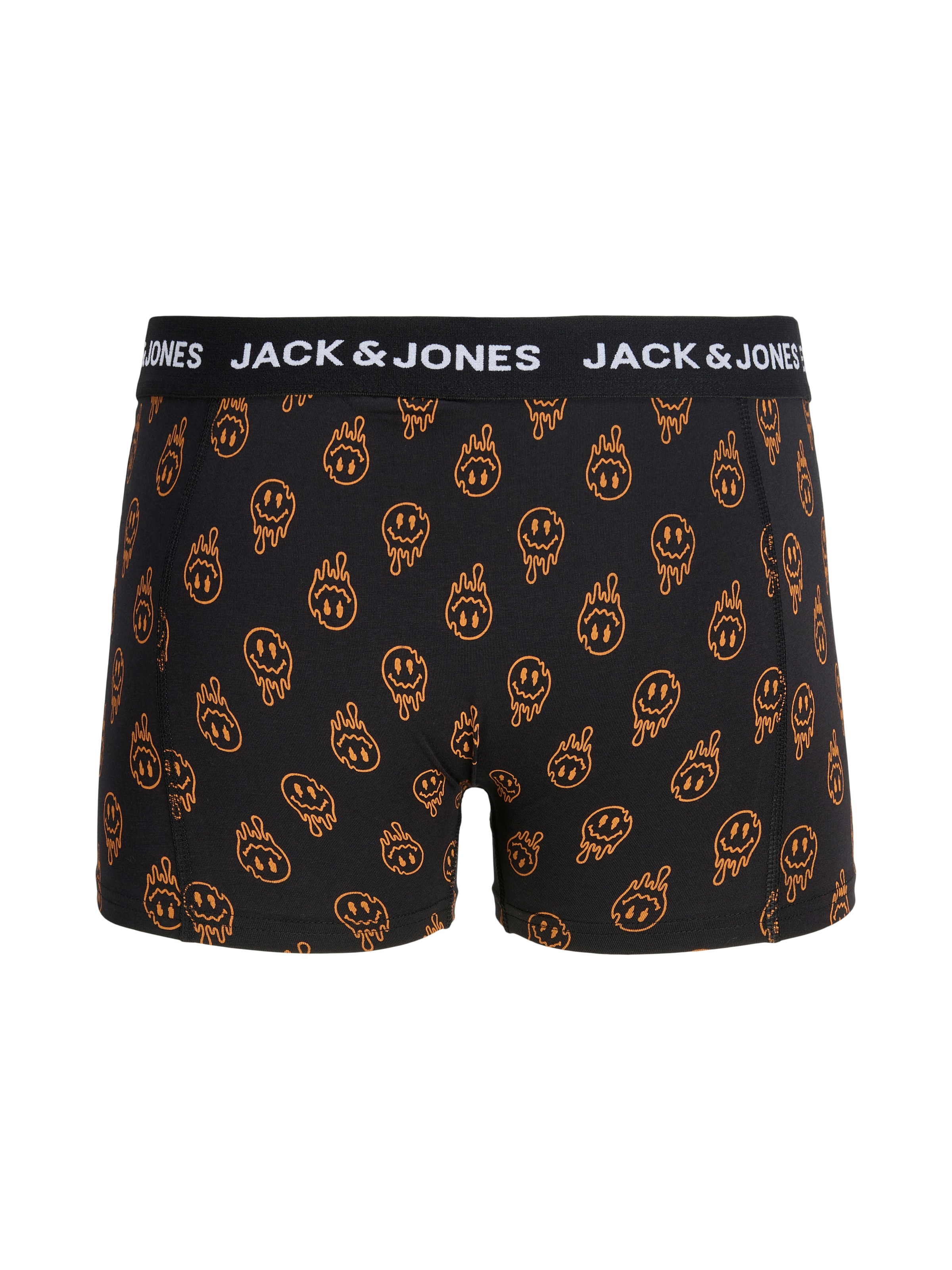 Jack & Jones Trunk »JACDALE SMILEY TRUNKS 3 PACK SN« Packung, 3 Stk. Baumwollmischung, elastischer Bund