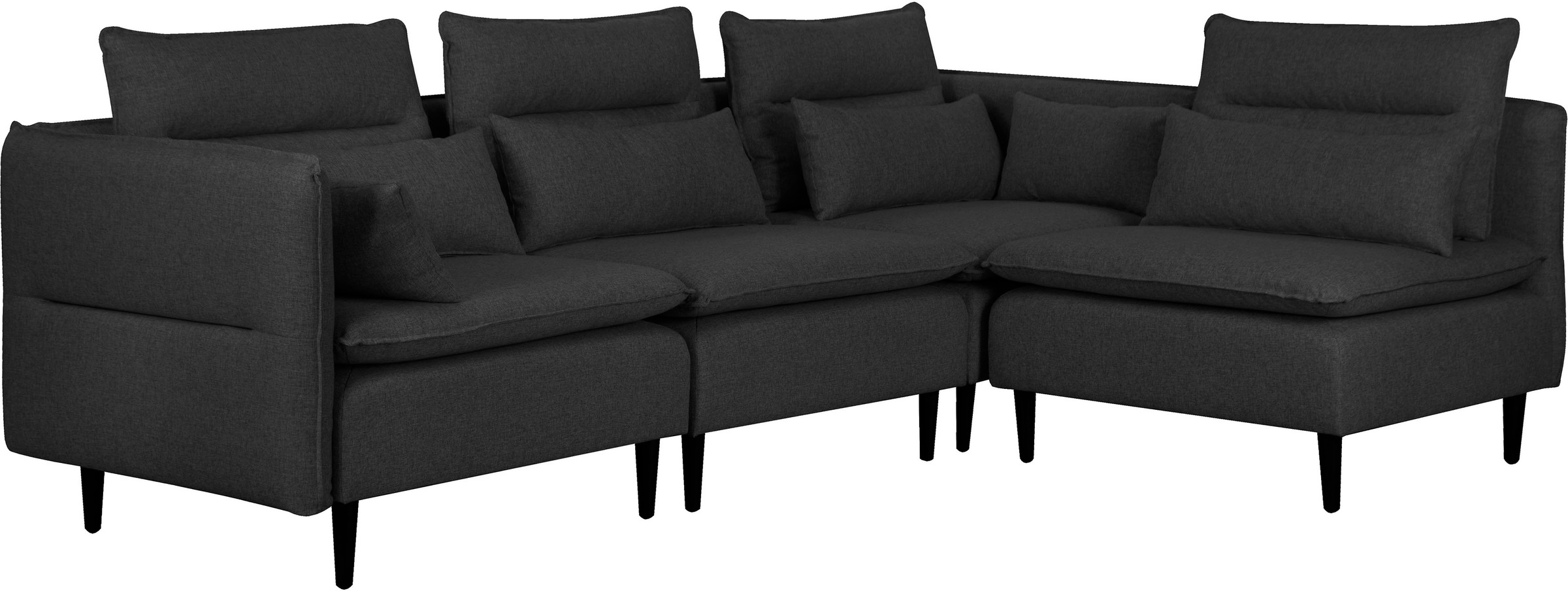 andas Ecksofa »ALVIK L-Form«, zusammengesetzt aus Modulen, erweiterbar mit Modulen der Serie