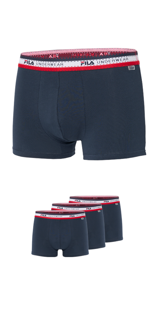 Fila Boxershorts "MAN BOXER SHORTS", (3er Pack), elastischer Logo-Webbund, günstig online kaufen