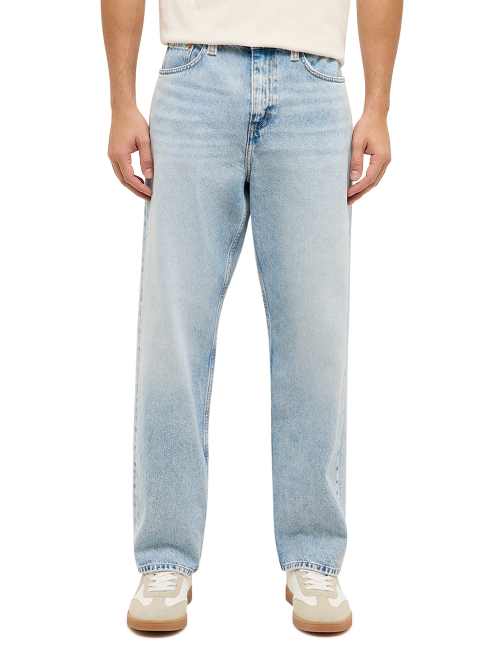 MUSTANG Straight-Jeans "Herren Style Jeff Relaxed Straight" günstig online kaufen