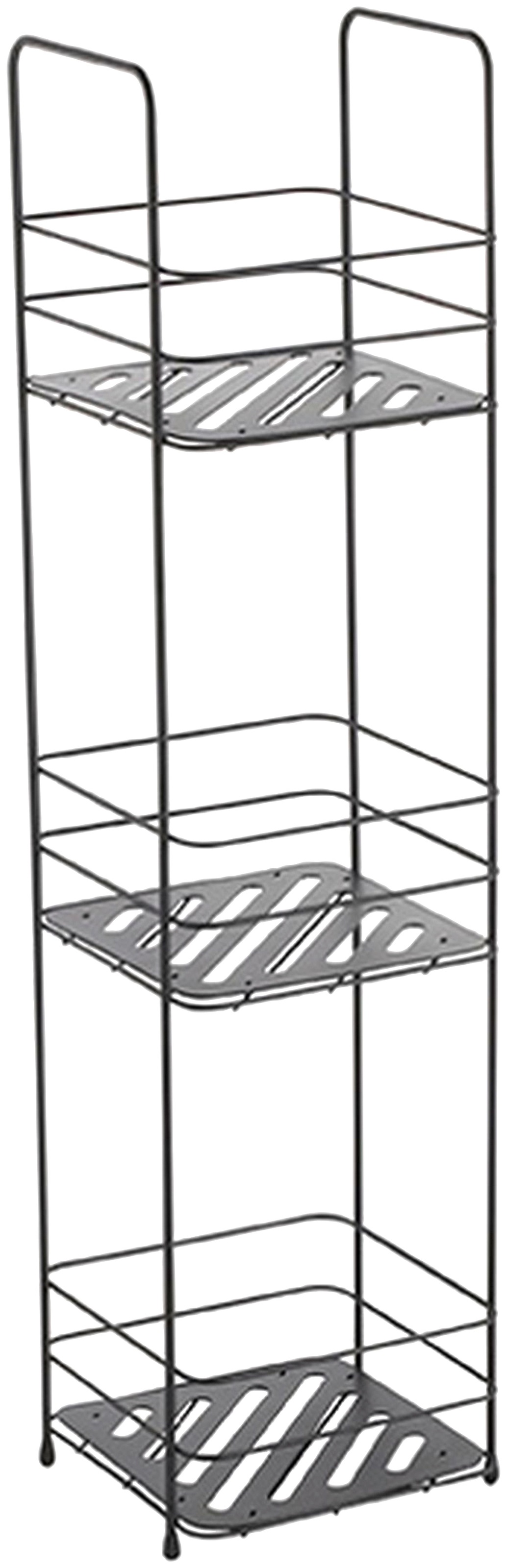 MSV Duschregal "3-Stöckig, BxTxH: 16,5x15,5x63 cm"