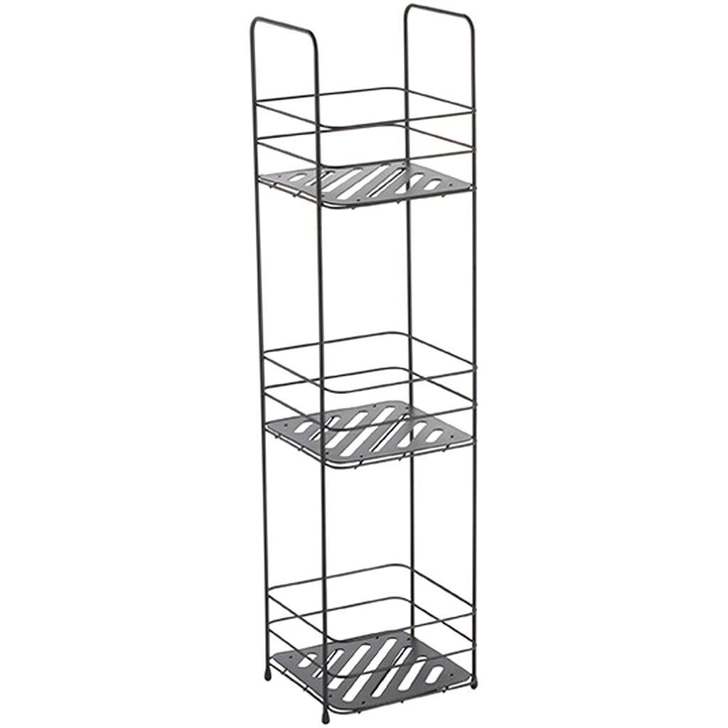 MSV Duschregal »3-Stöckig, BxTxH: 16,5x15,5x63 cm«