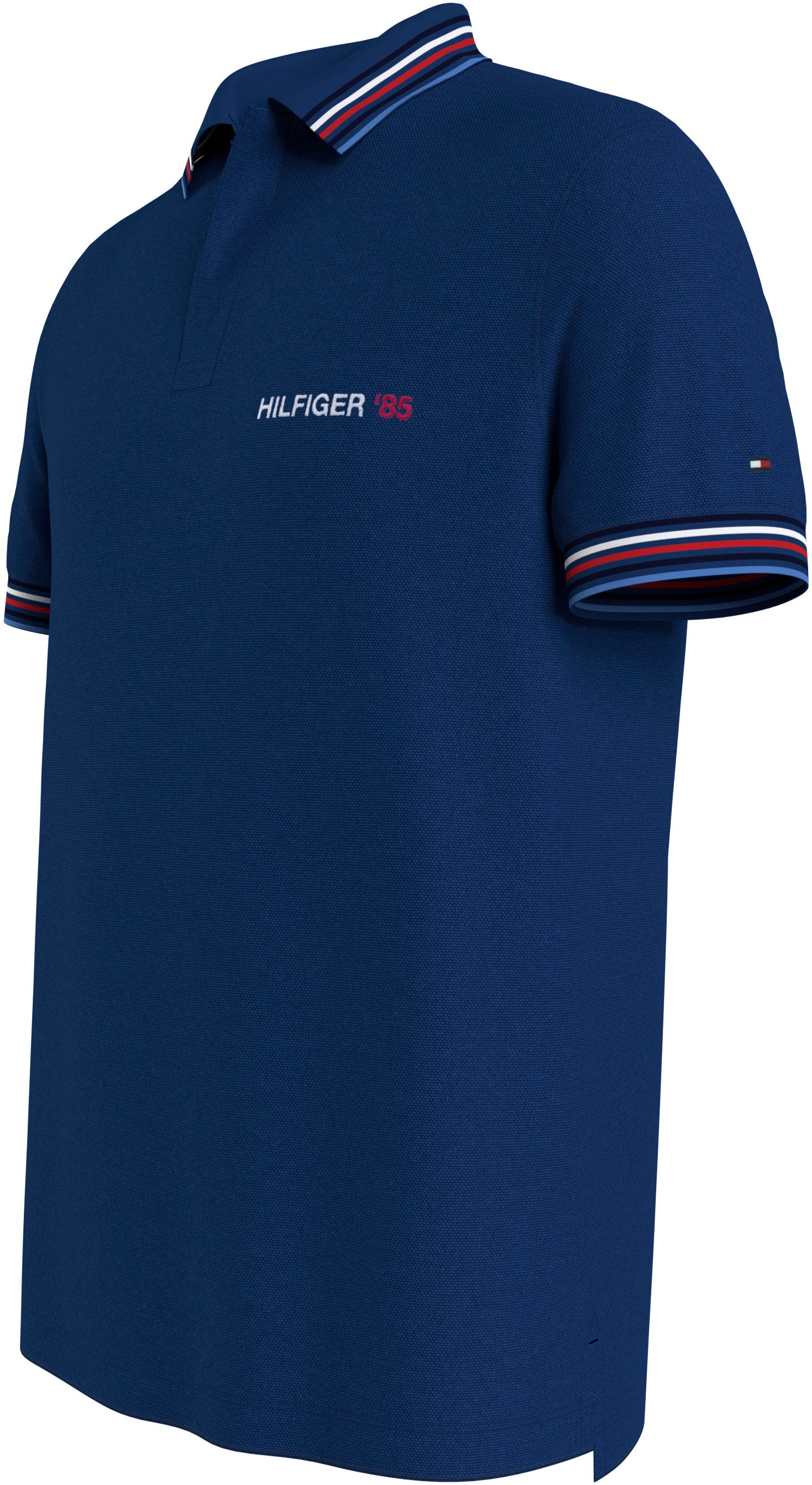 Tommy Hilfiger Poloshirt »CONTRAST GLOBAL STRIPE REG POLO«, mit kontrastfarbenen Details