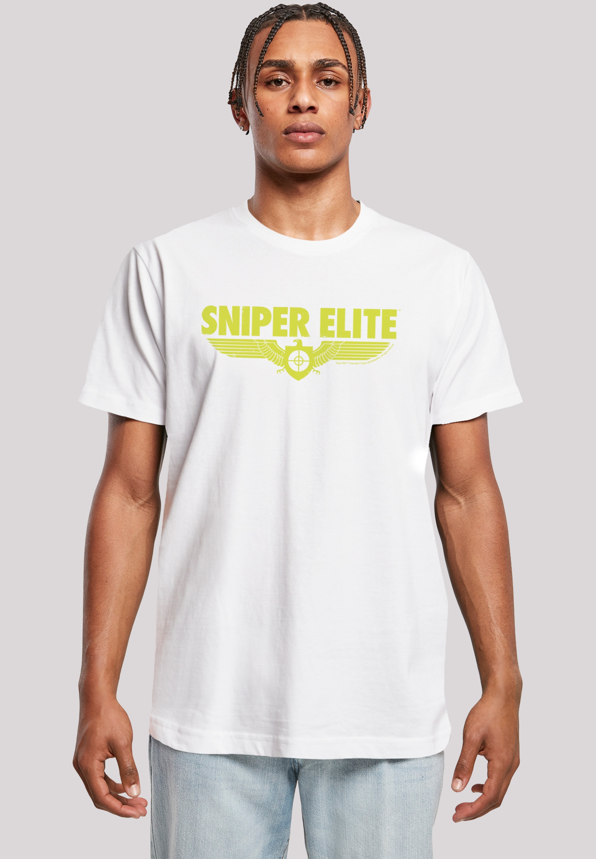 F4NT4STIC T-Shirt "Sniper Elite Yellow Logo", Premium Qualität günstig online kaufen