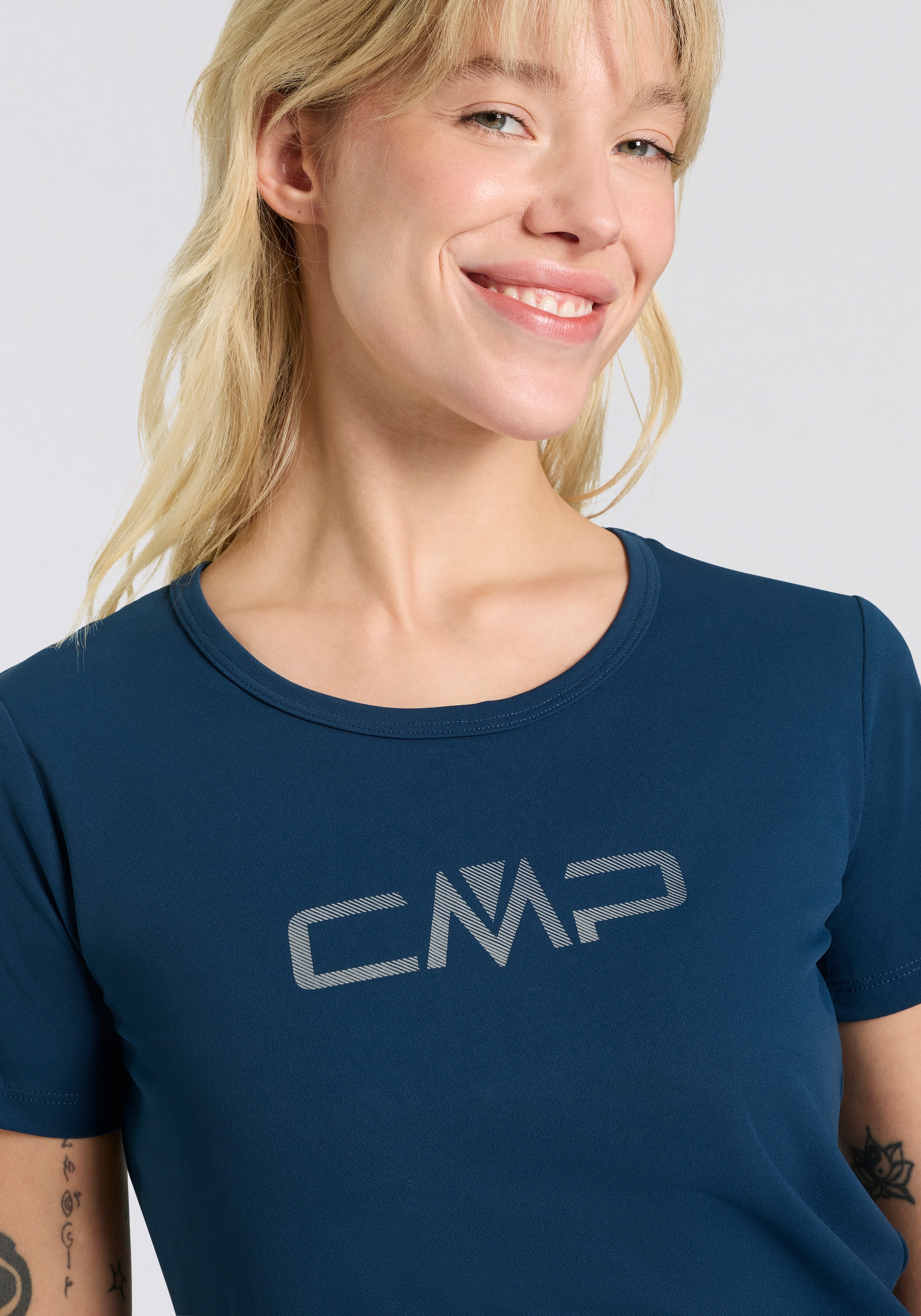CMP Funktionsshirt »WOMAN CO T-SHIRT«, (1 tlg.), Schnell trocknend & Atmungsaktiv