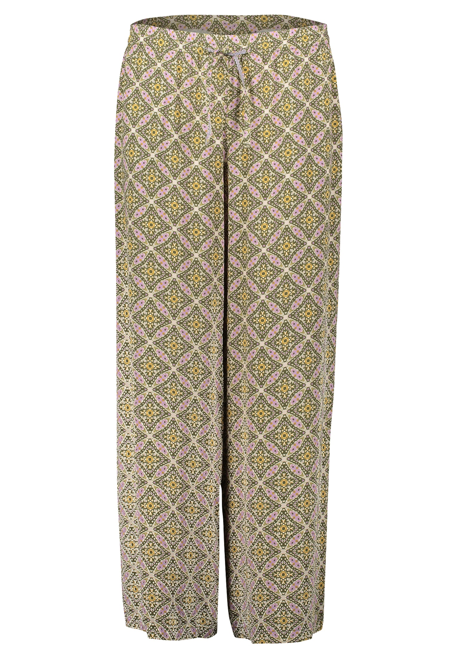 Cartoon Palazzohose "Damen mit Gummizug" Bindeband günstig online kaufen