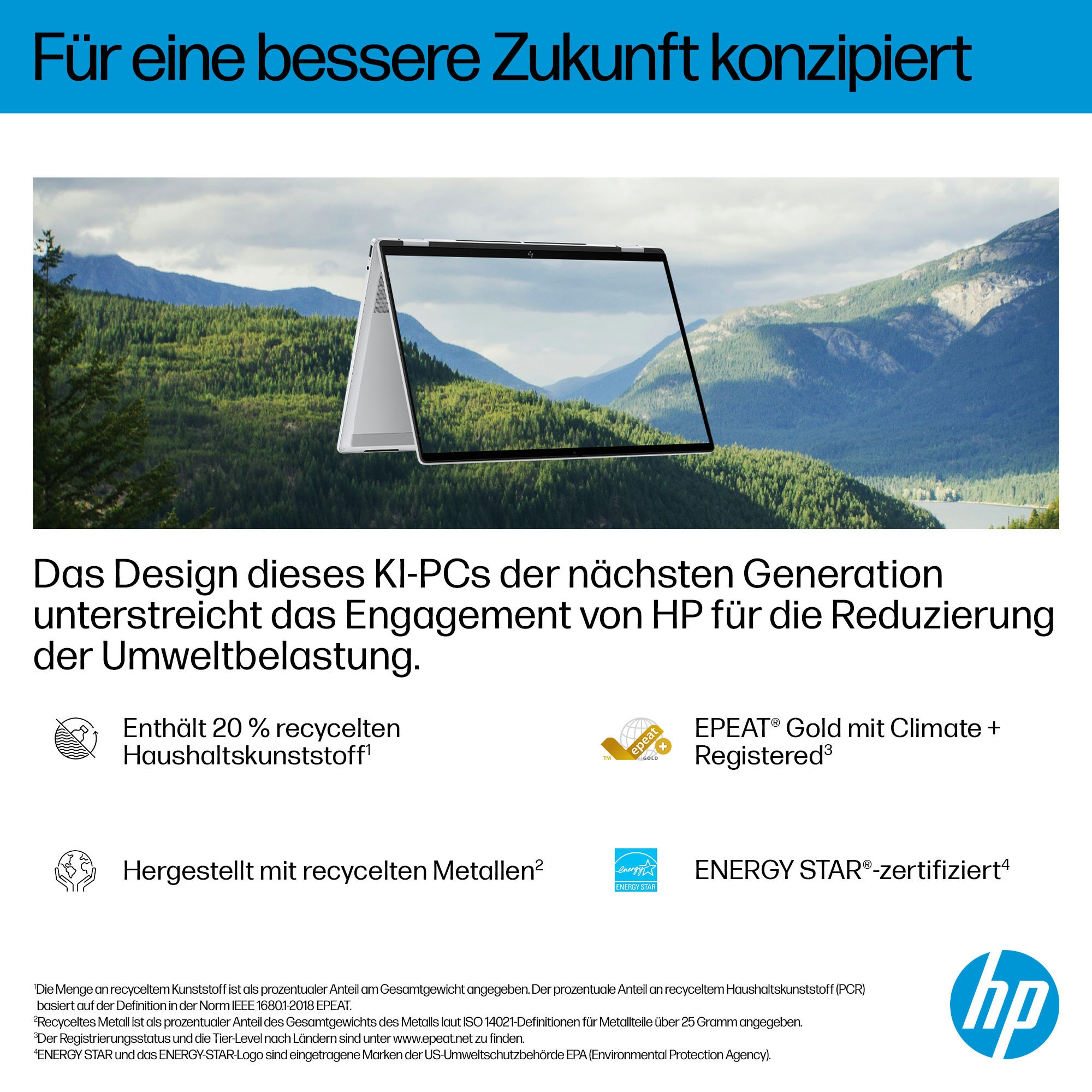 HP Convertible Notebook »OmniBook X Flip 14-fm0272ng« 35,6 cm / 14 ″ Intel Core Ultra 7 ARC 140V 512 GB SSD