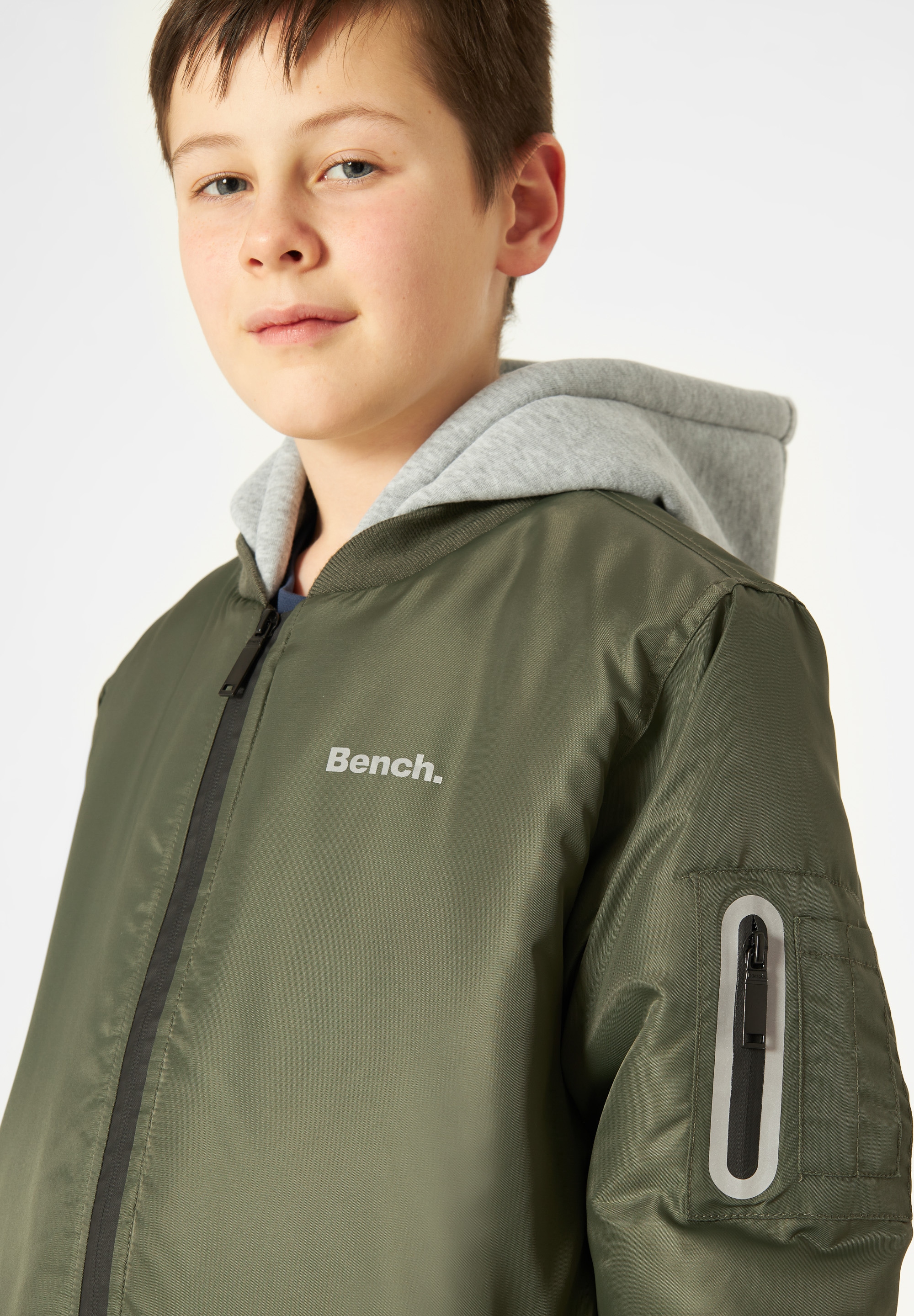 Bench. Winterjacke »BOMPER«, ohne Kapuze, Echter Hingucker bestellen | BAUR