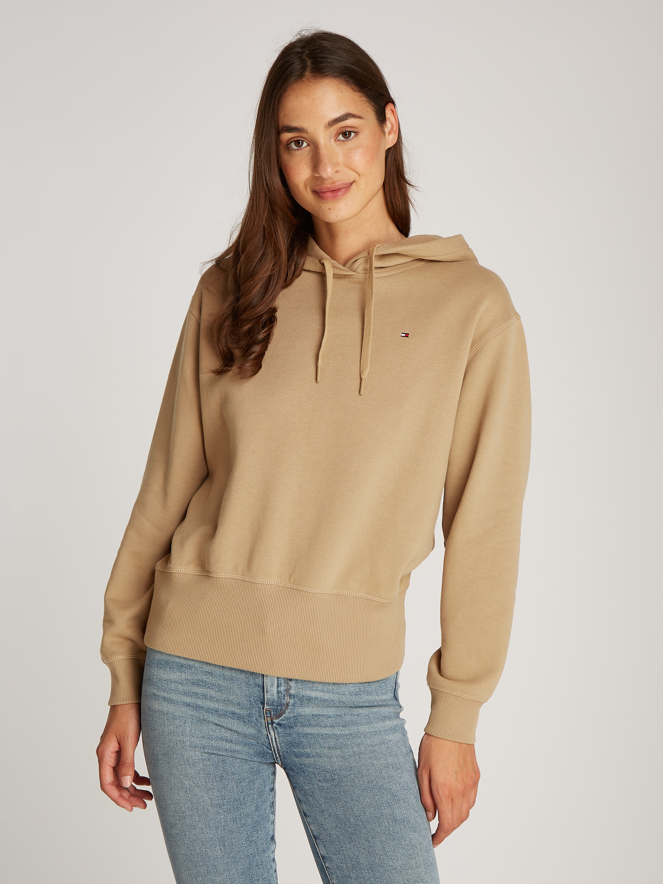 Tommy Hilfiger "FLAG ON CHEST MDRN HOODIE", mit Logo-Flag auf der Brust günstig online kaufen