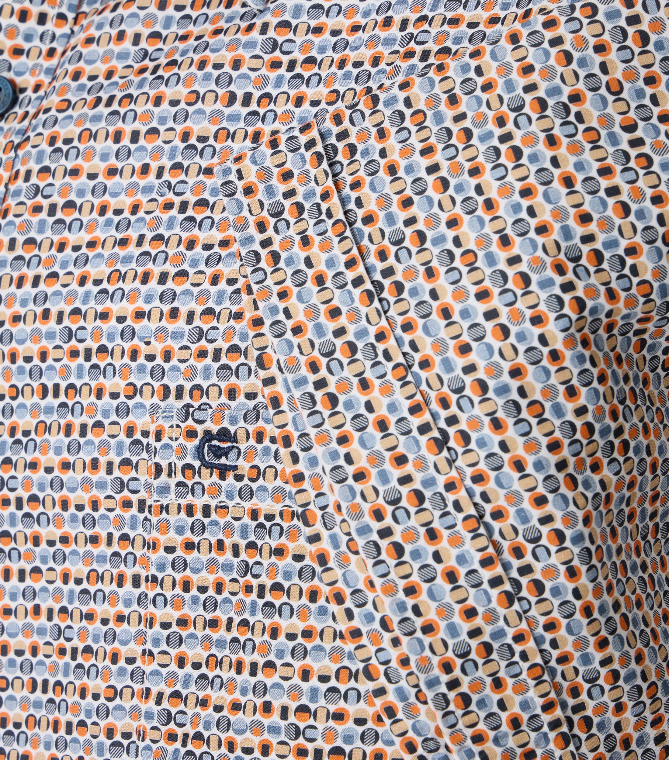 CASAMODA Kurzarmhemd »CASAMODA Freizeithemd Kurzarm Print«