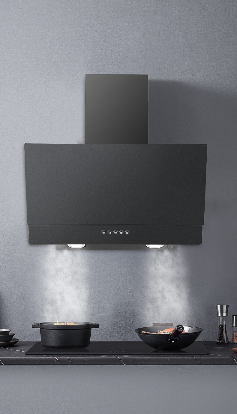 Hanseatic Kopffreihaube »SY-103E9G-P1-C120-L52-600« Die matte Optik sorgt für ein elegantes und modernes Aussehen