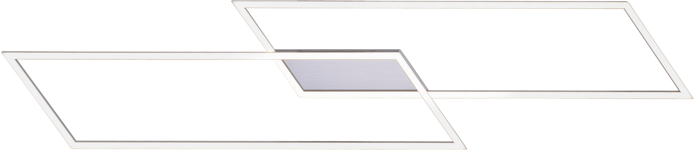 Paul Neuhaus LED Deckenleuchte »Inigo«, 2 flammig-flammig, Stufenlos dimmbar über vorhandenen Wandschalter