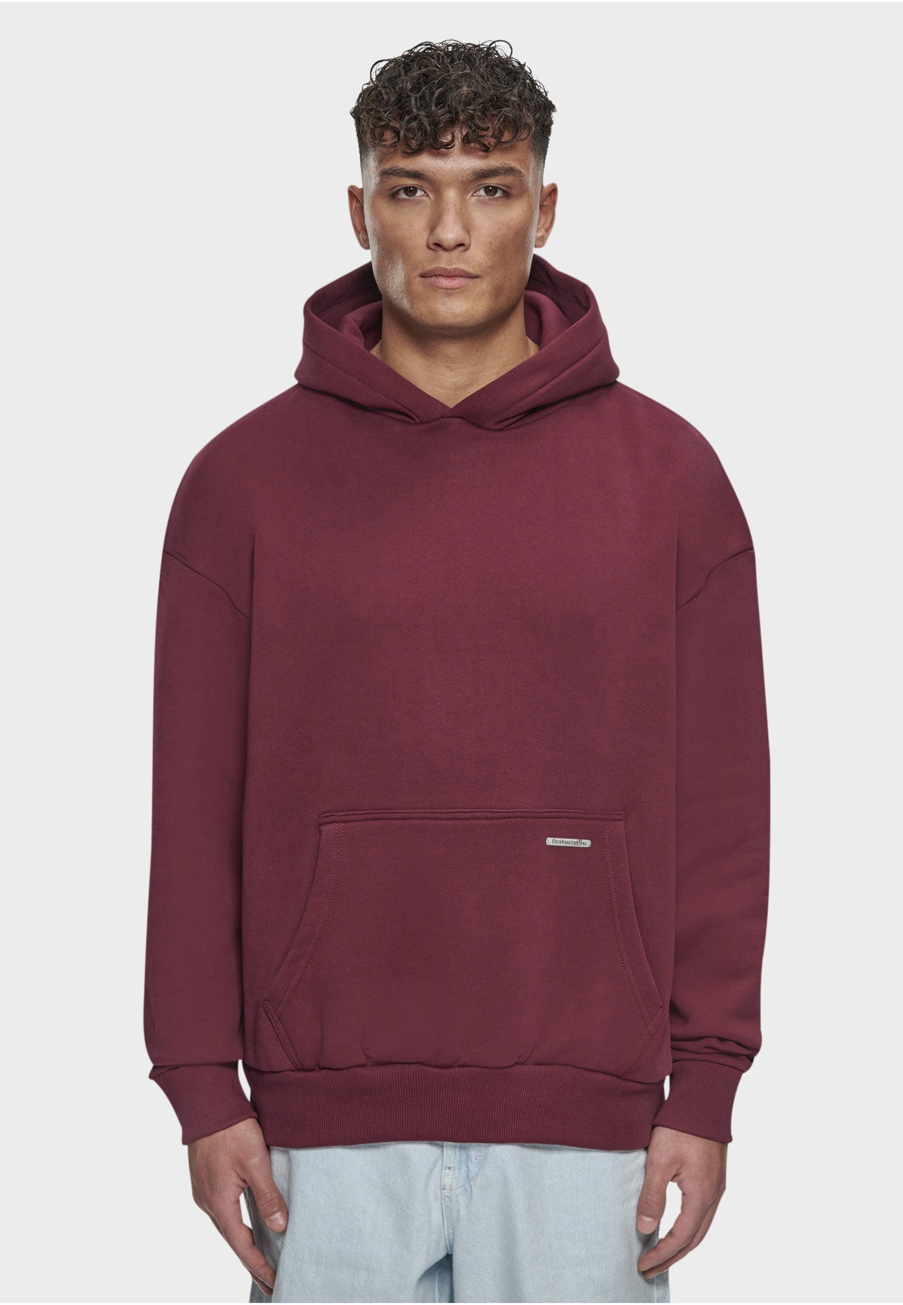 Dropsize Kapuzenpullover »Dropsize Herren Dropsize Bazix Republiq SUPER HEAVY BLANK HOODIE« 1 Stk.