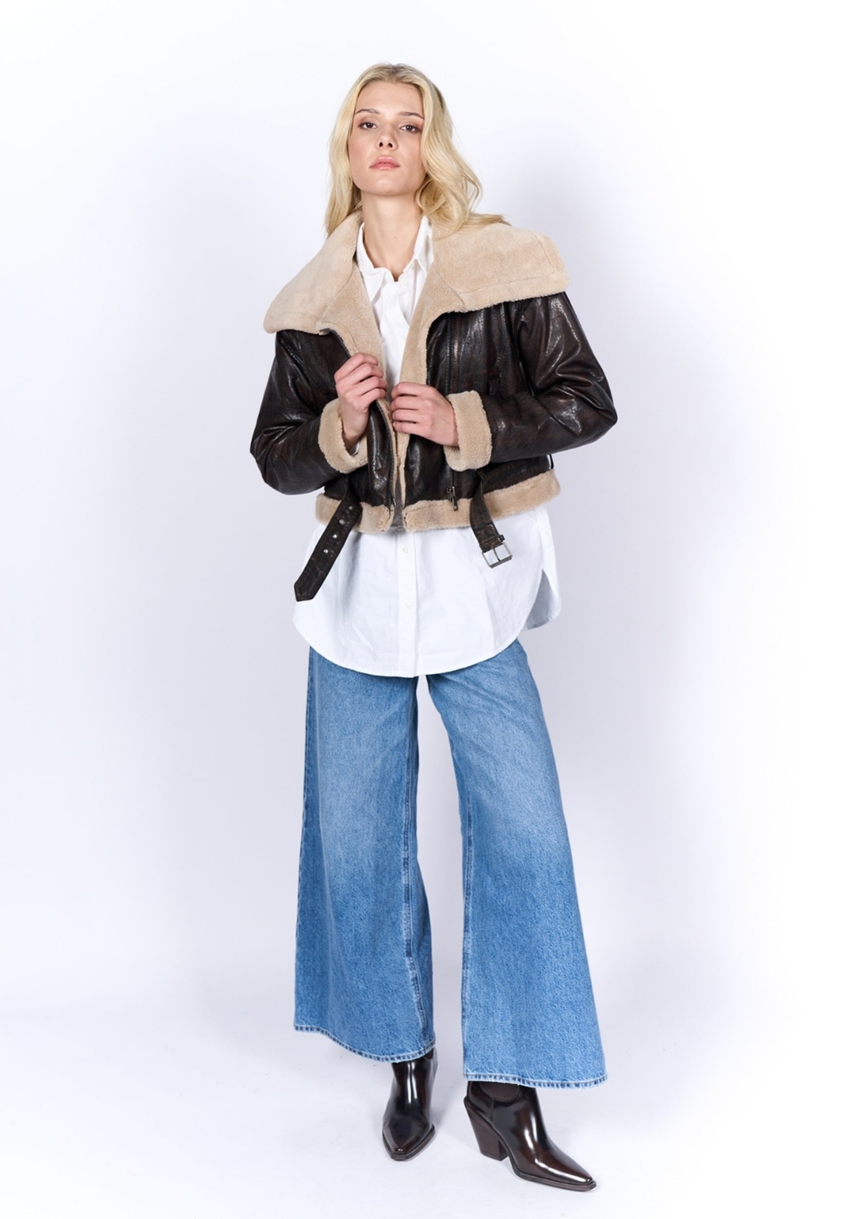 Freaky Nation Lederjacke "Perfect Way-FN" günstig online kaufen