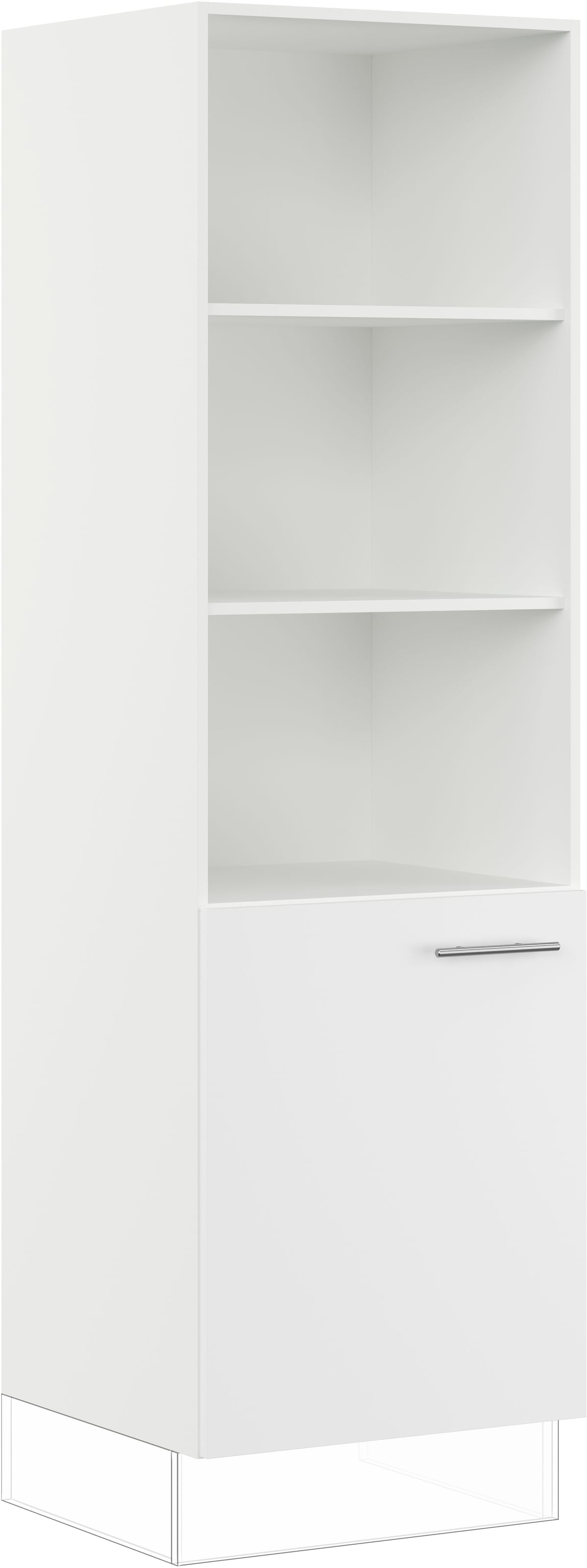 IMPULS KÜCHEN Seitenschrank ""Valencia & Tirana", Breite/Höhe: 60/190,7 cm" vormontiert, mit Drehtür, mit verstellbaren Fachböden