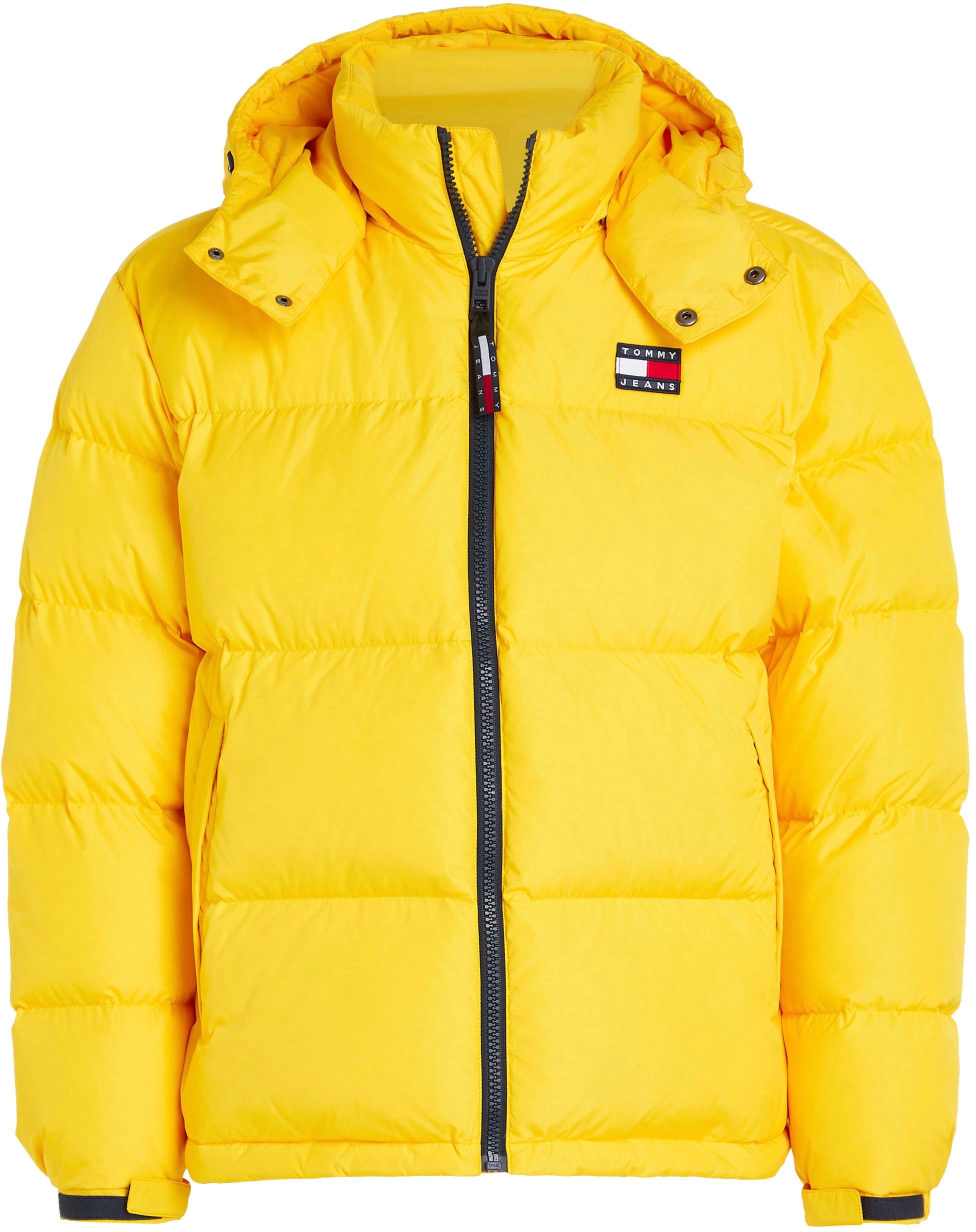 Tommy Jeans Steppjacke »TJM ALASKA PUFFER«, mit Kapuze, mit Markenlabel