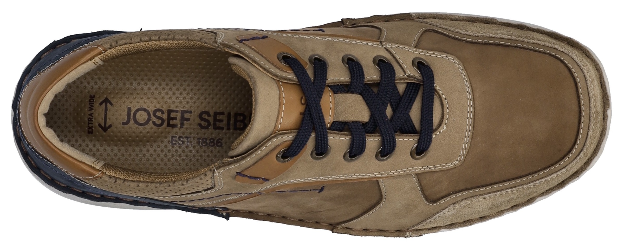 Josef Seibel Schnürschuh »New Anvers 10«, Halbschuh, Freizeitschuh, Komfortschuh in extraweiter Form