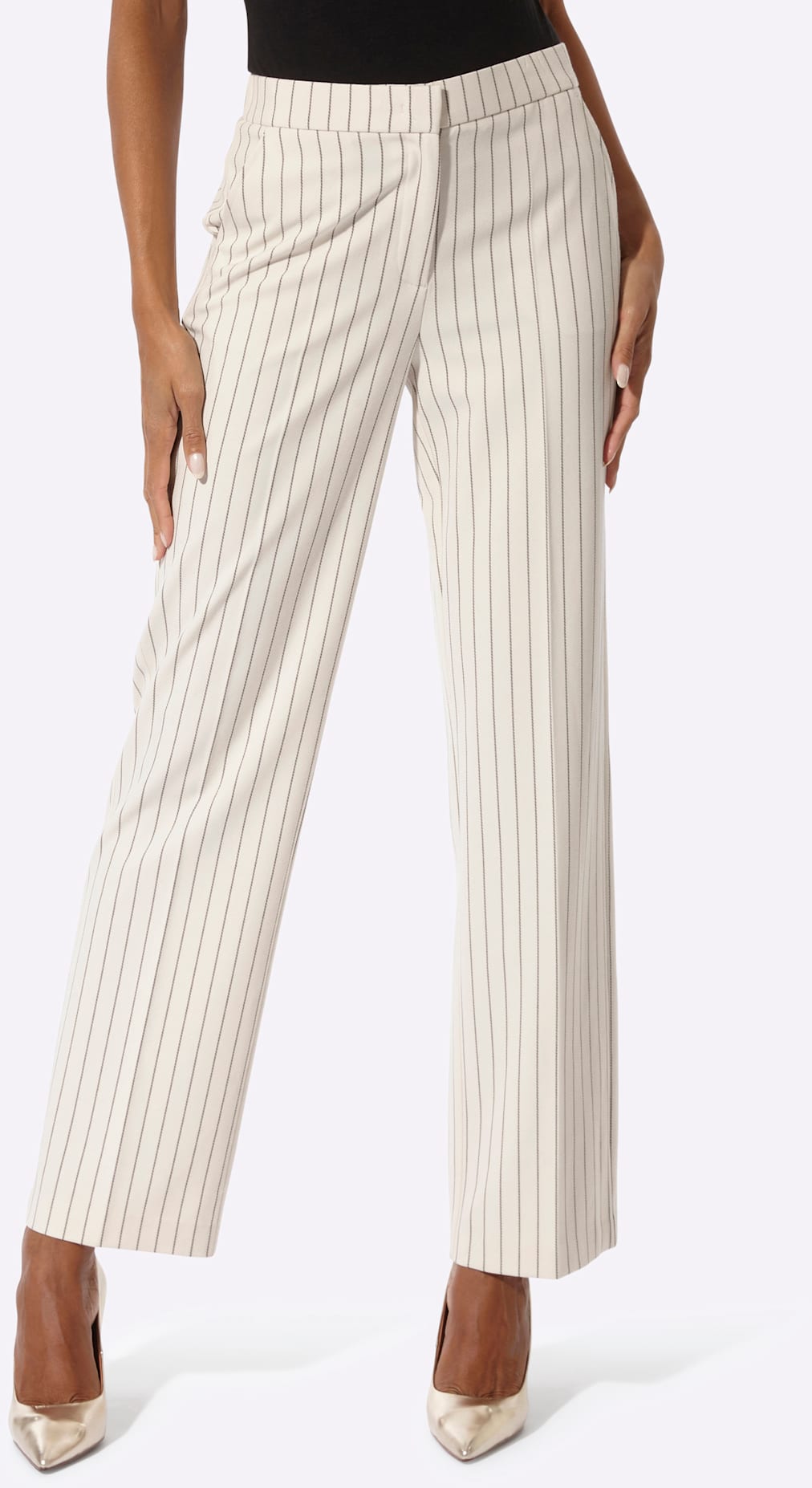creation L Bügelfaltenhose