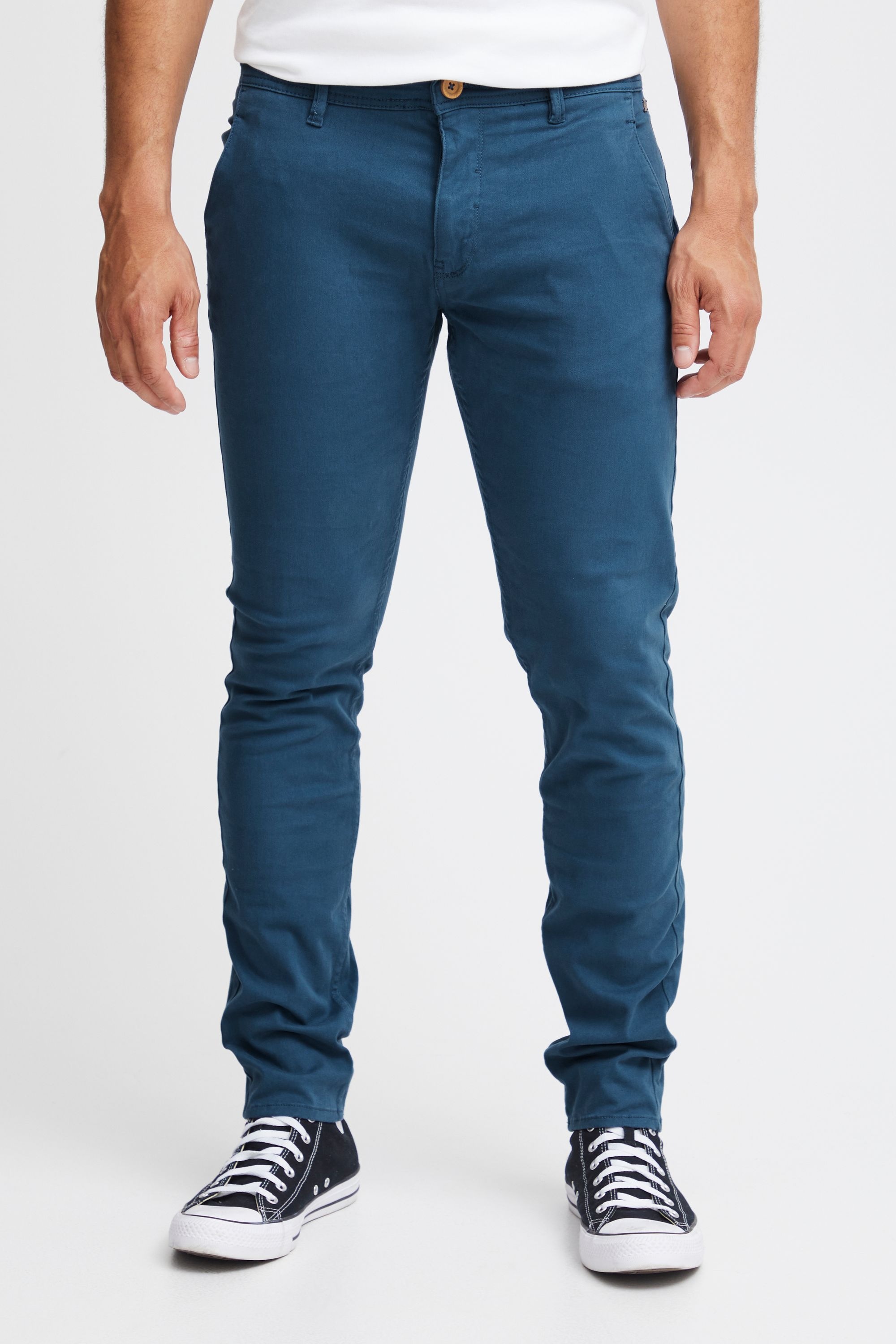 Blend Chinohose "BHNatan" Chinohose Slim Fit mit Gürtelschlaufen günstig online kaufen