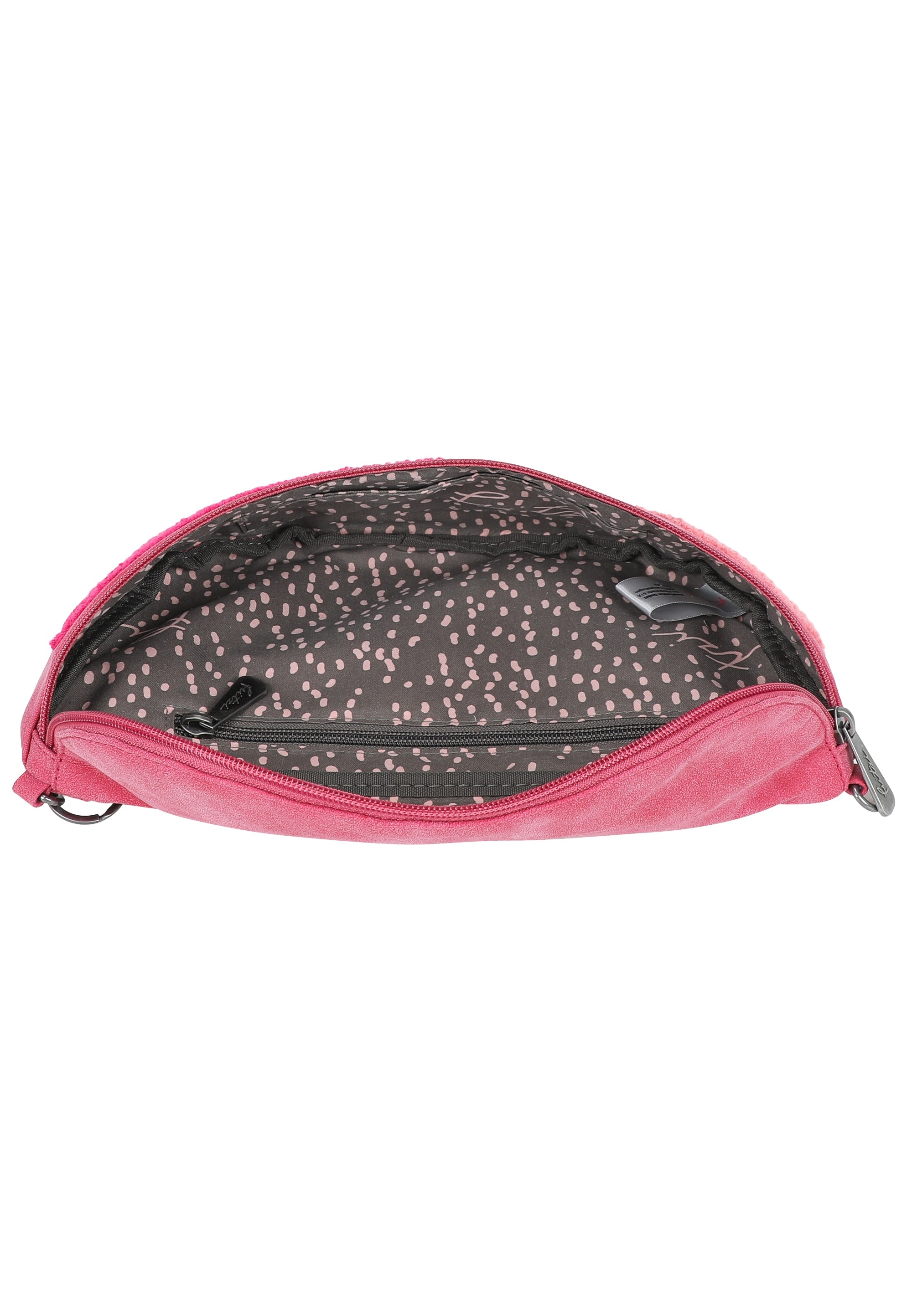 Fritzi aus Preußen Schultertasche »Medium Limited Happy Flocked Jive Soft Berry« mit weicher, moderner Flockung