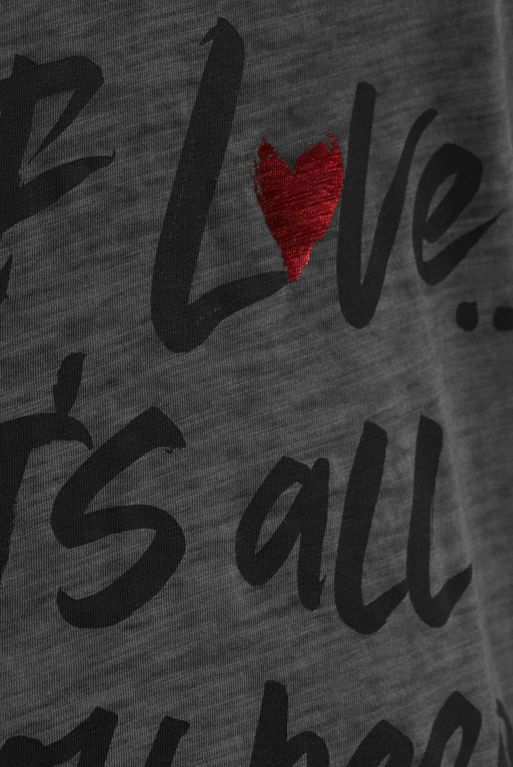 SOCCX Langarmshirt mit Brusttasche