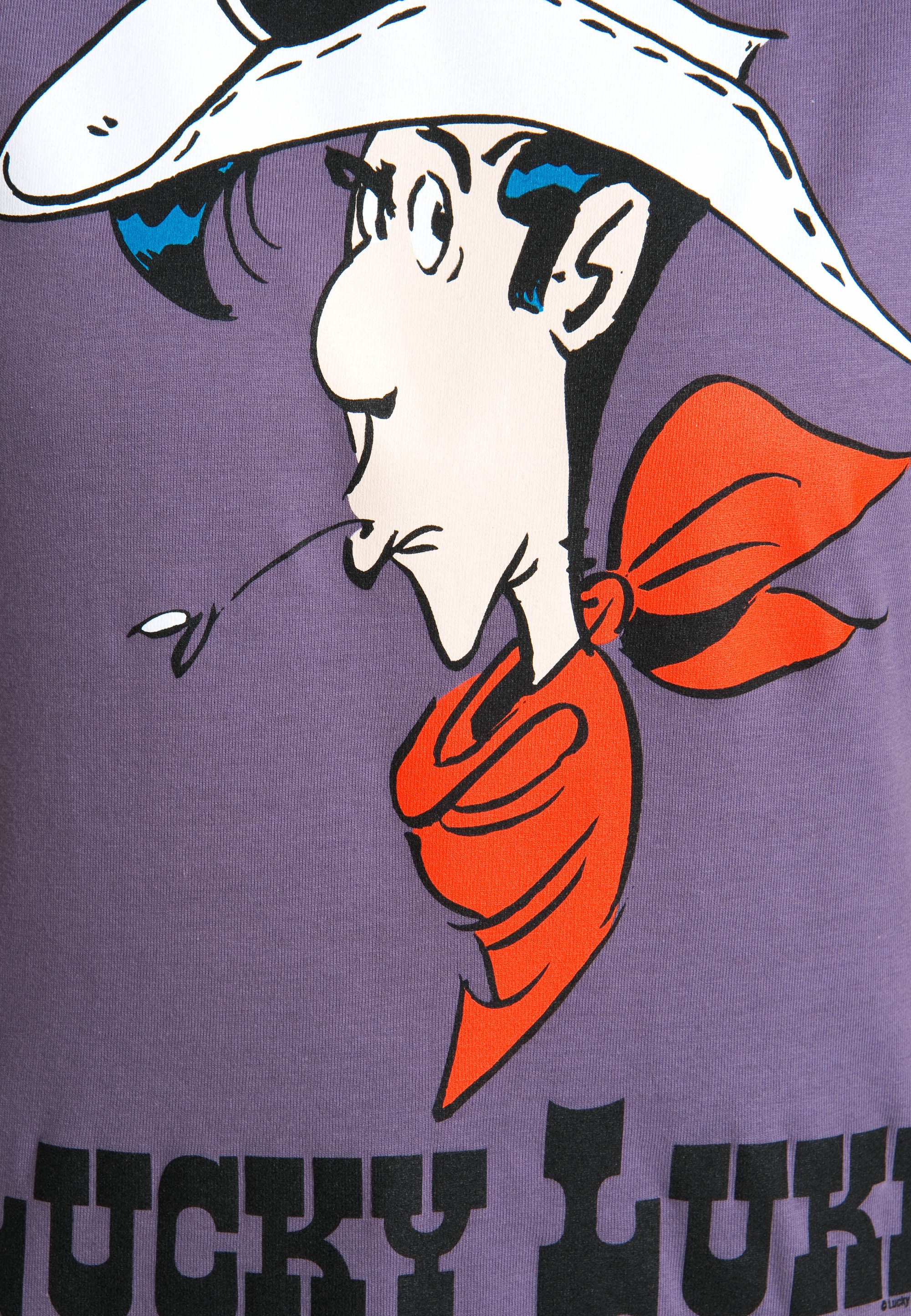 LOGOSHIRT T-Shirt »Lucky Luke Portrait«, mit coolem Frontprint