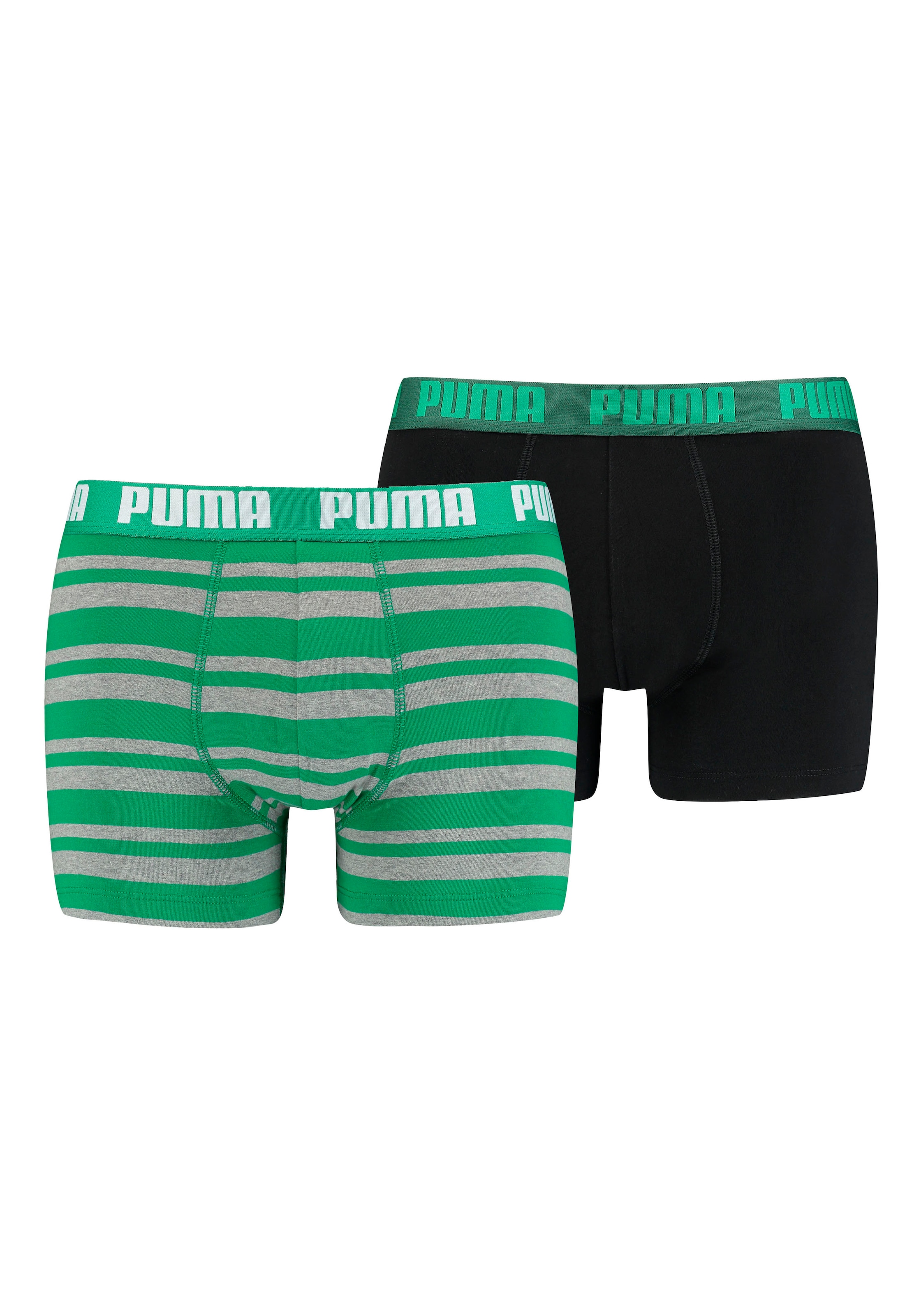 PUMA Boxershorts "PUMA MEN EVERYDAY STRIPED BOXERS 2P", (Packung, 2er Pack) günstig online kaufen