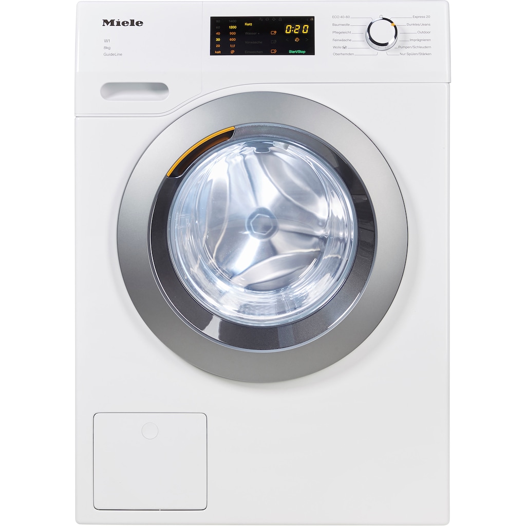 Miele Waschmaschine »WDD131 WPS GuideLine«, WDD131 WPS GuideLine, 8 kg, 1400 U/min