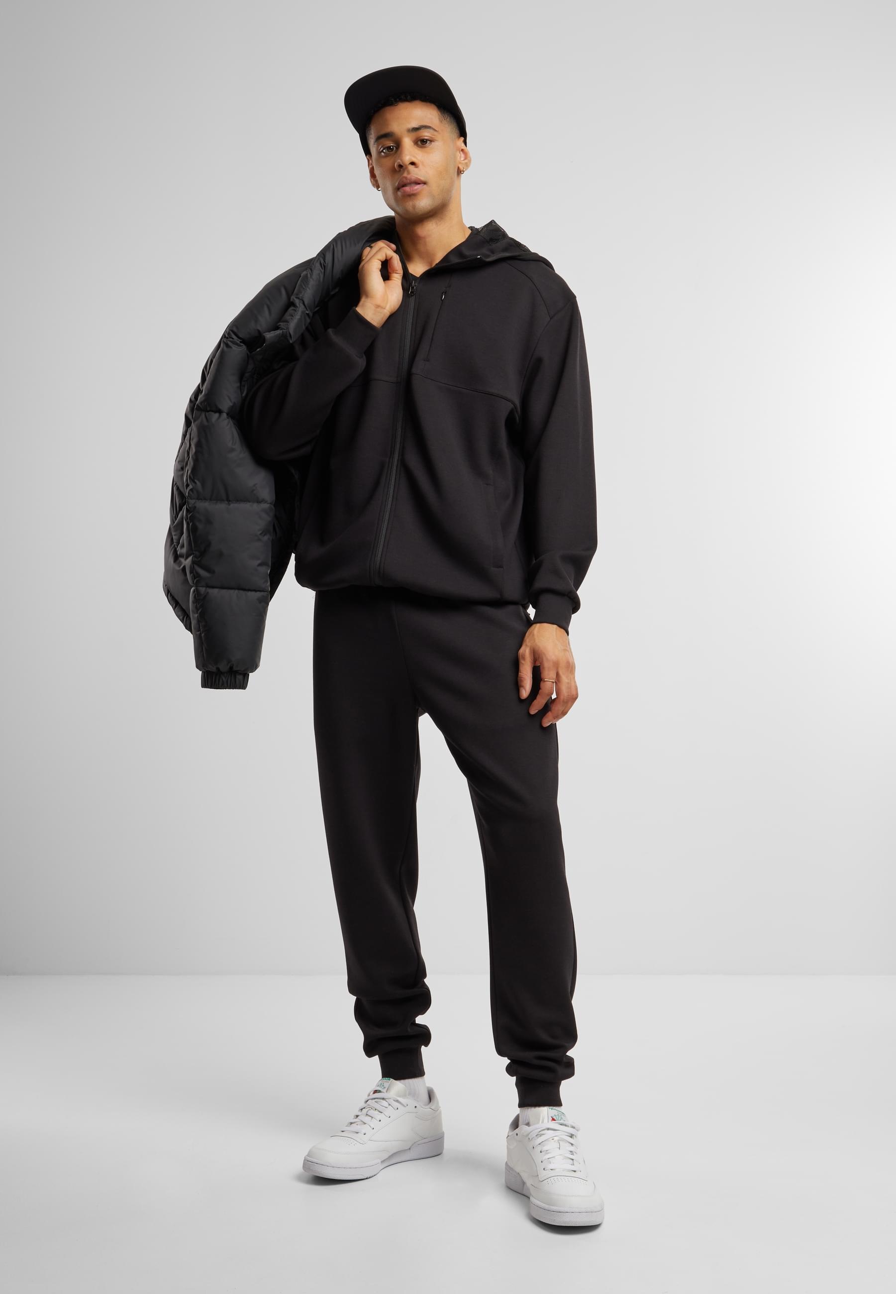 URBAN CLASSICS Sweatjacke »Urban Classics Scuba Zip Pocket Hoody«