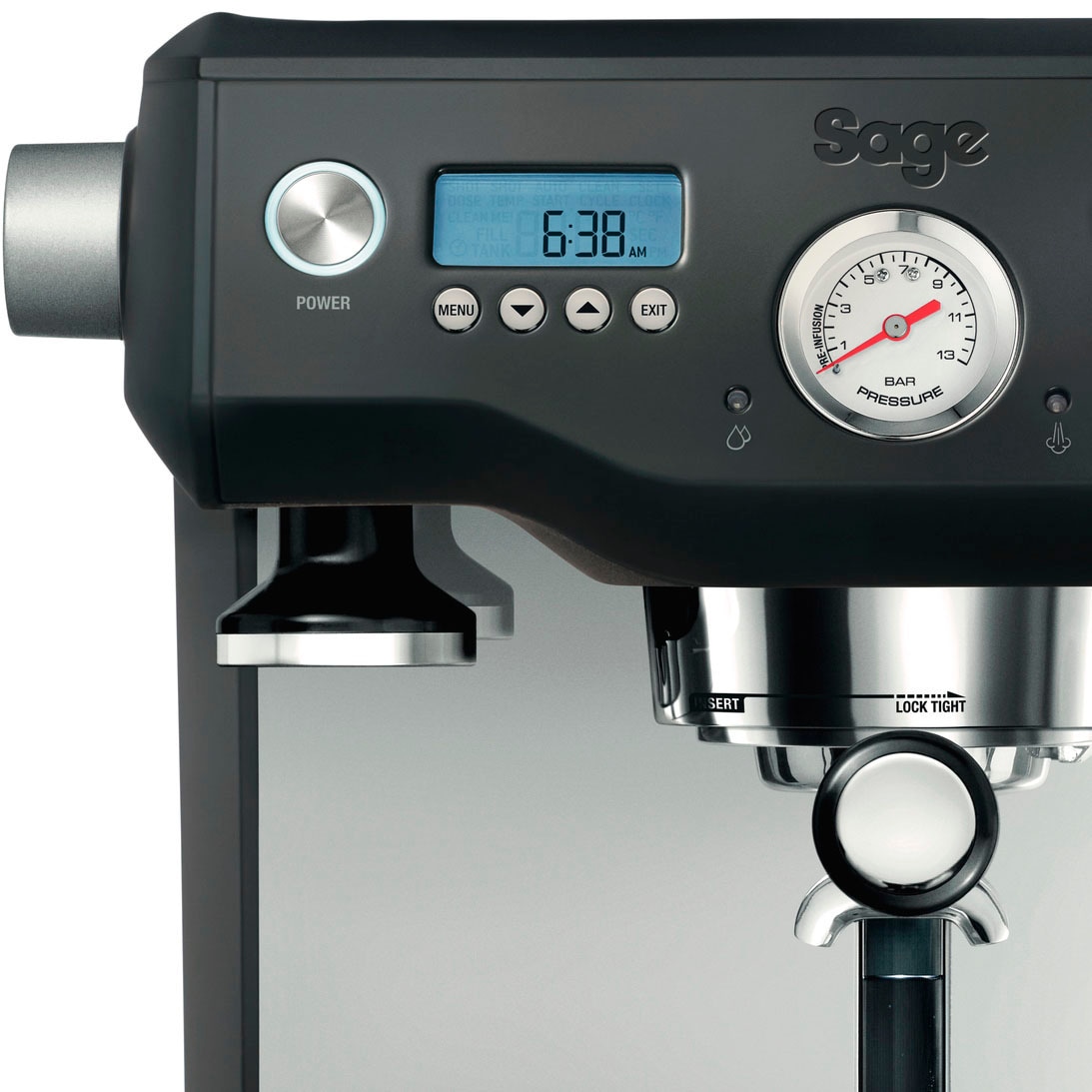 Sage Espressomaschine »the Dual Boiler, SES920BTR, Black Truffle«