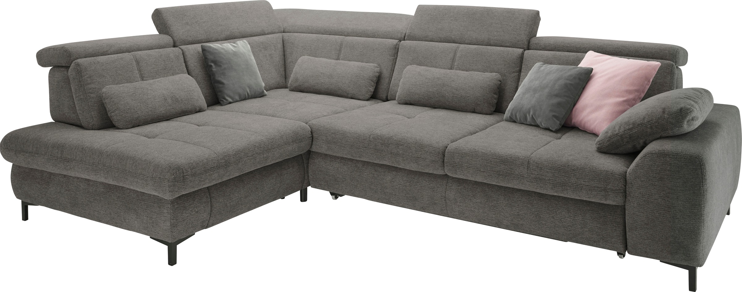 Thumbnail - set one by Musterring Ecksofa Kaltschaumpolsterung, Flachgewebe, whlw. mit Funktionen, Sitzhöhe 49