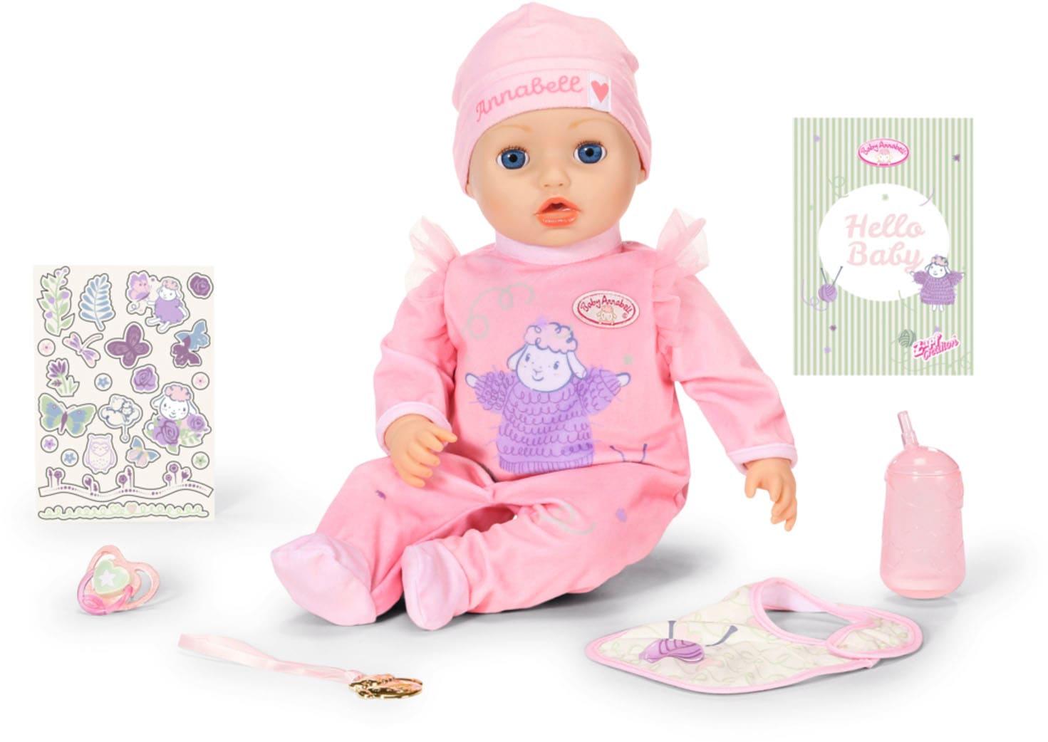 Baby Annabell Babypuppe »Interactive Annabell 43 cm«