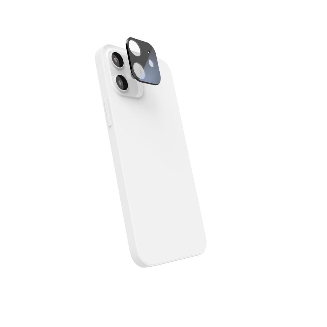 Hama Displayschutzglas »Kamera-Schutzglas für Apple iPhone 12, Schwarz Linsenschutzglas«, für Apple iPhone 12