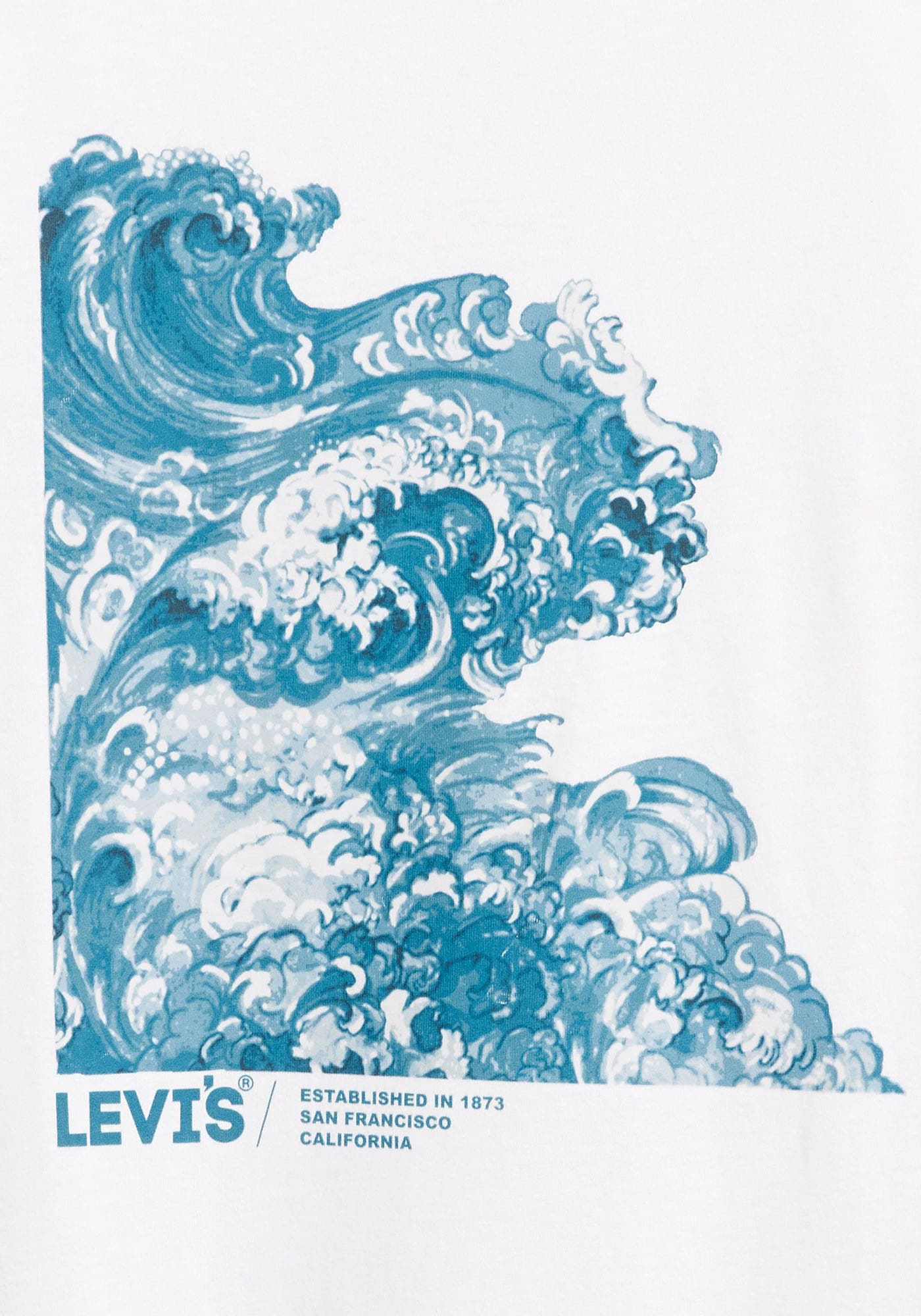 Levi's® T-Shirt »RELAXED FIT TEE«, mit Wave Frontprint