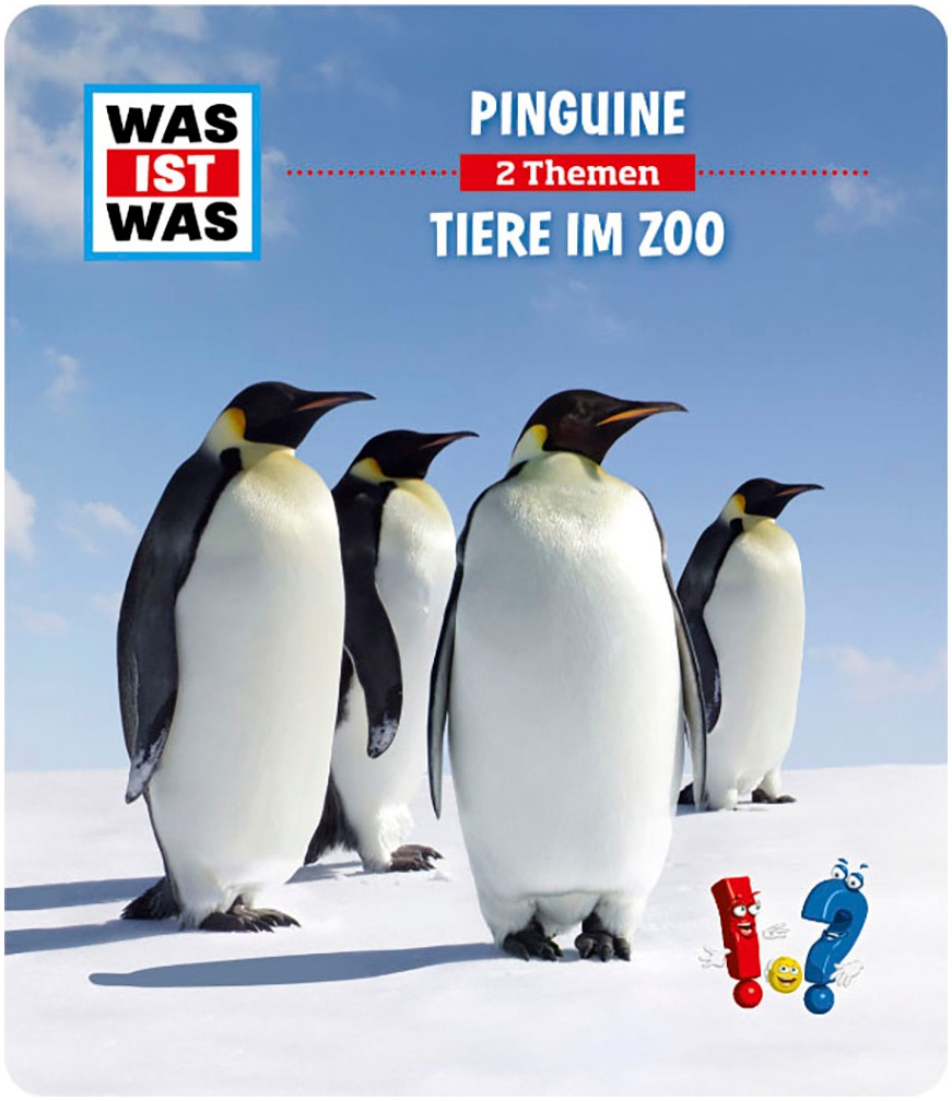 tonies Hörspielfigur »WAS IST WAS - Pinguine / Tiere im Zoo«